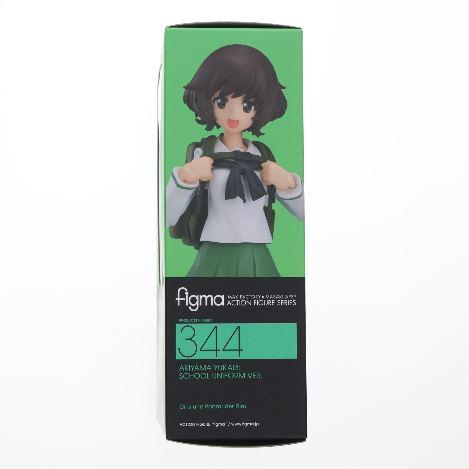 【中古即納】[FIG] figma(フィグマ) 344 秋山優花里(あきやまゆかり) 制服ver. ガールズ&パンツァー 劇場版 完成品 可動フィギュア マックスファクトリー(20170929)