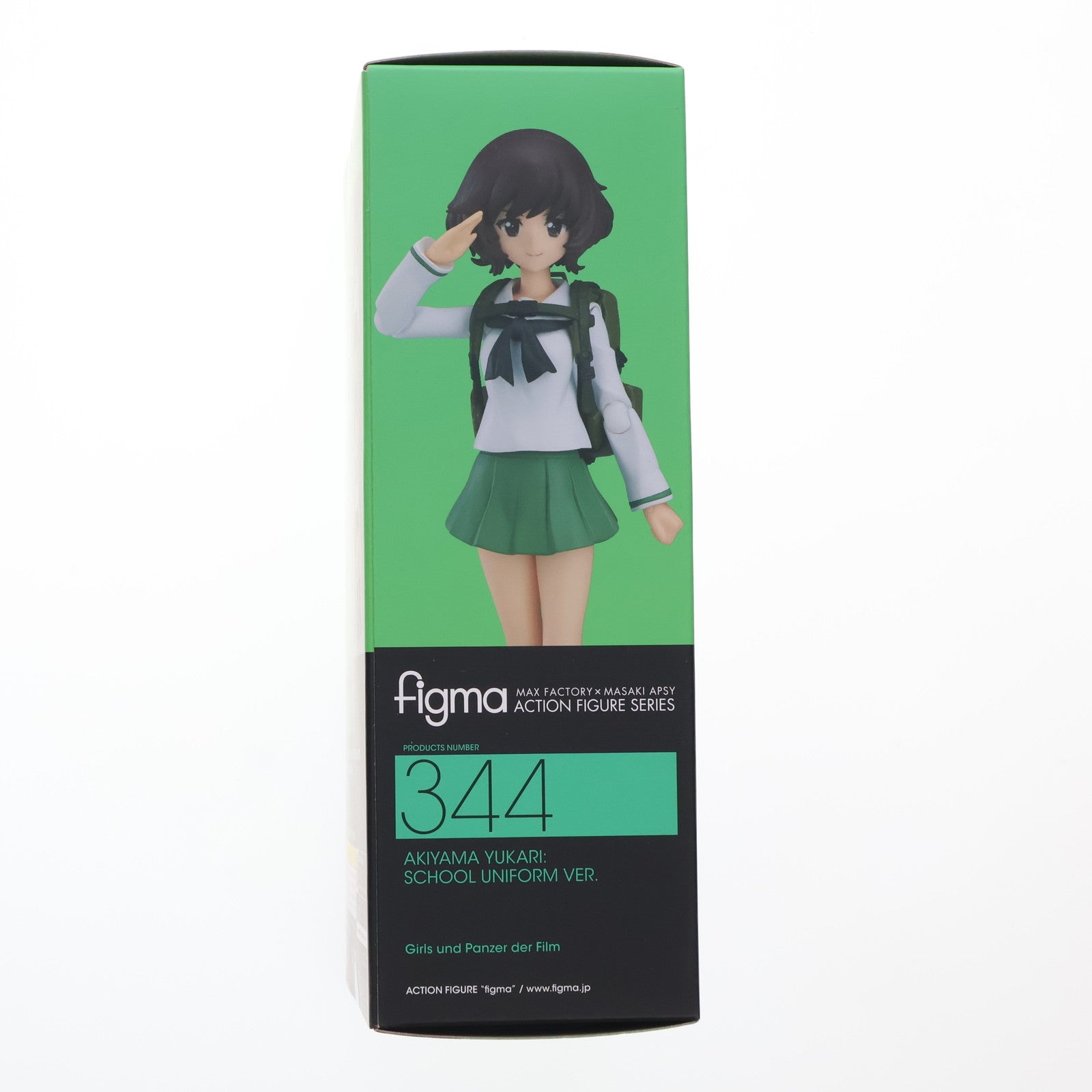 【中古即納】[FIG] figma(フィグマ) 344 秋山優花里(あきやまゆかり) 制服ver. ガールズ&パンツァー 劇場版 完成品 可動フィギュア マックスファクトリー(20170929)