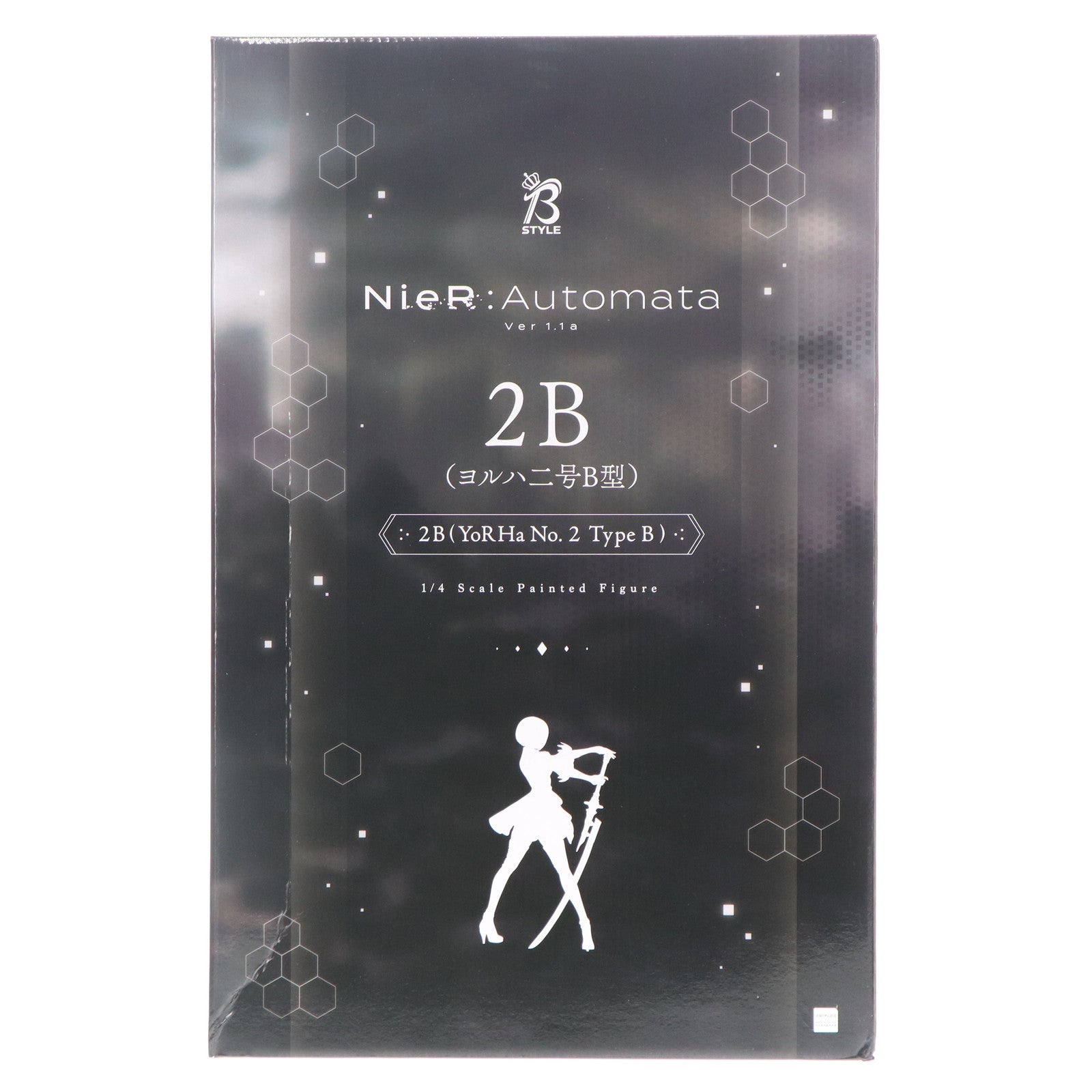 【中古即納】[FIG] B-style 2B(ヨルハ二号B型) NieR:Automata(ニーア オートマタ) Ver1.1a 1/4 完成品 フィギュア FREEing(フリーイング)(20250730)