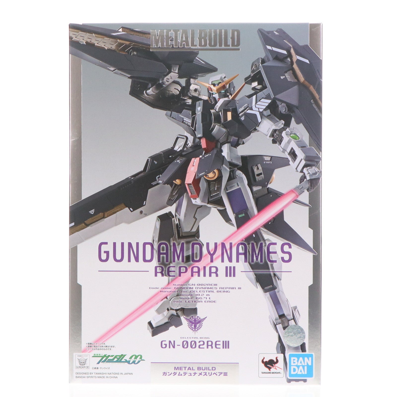【中古即納】[FIG] METAL BUILD ガンダムデュナメスリペアIII ガンダム00 Festival 10 Re:vision(ダブルオーフェスティバル10リビジョン) 完成品 可動フィギュア バンダイスピリッツ(20210722)