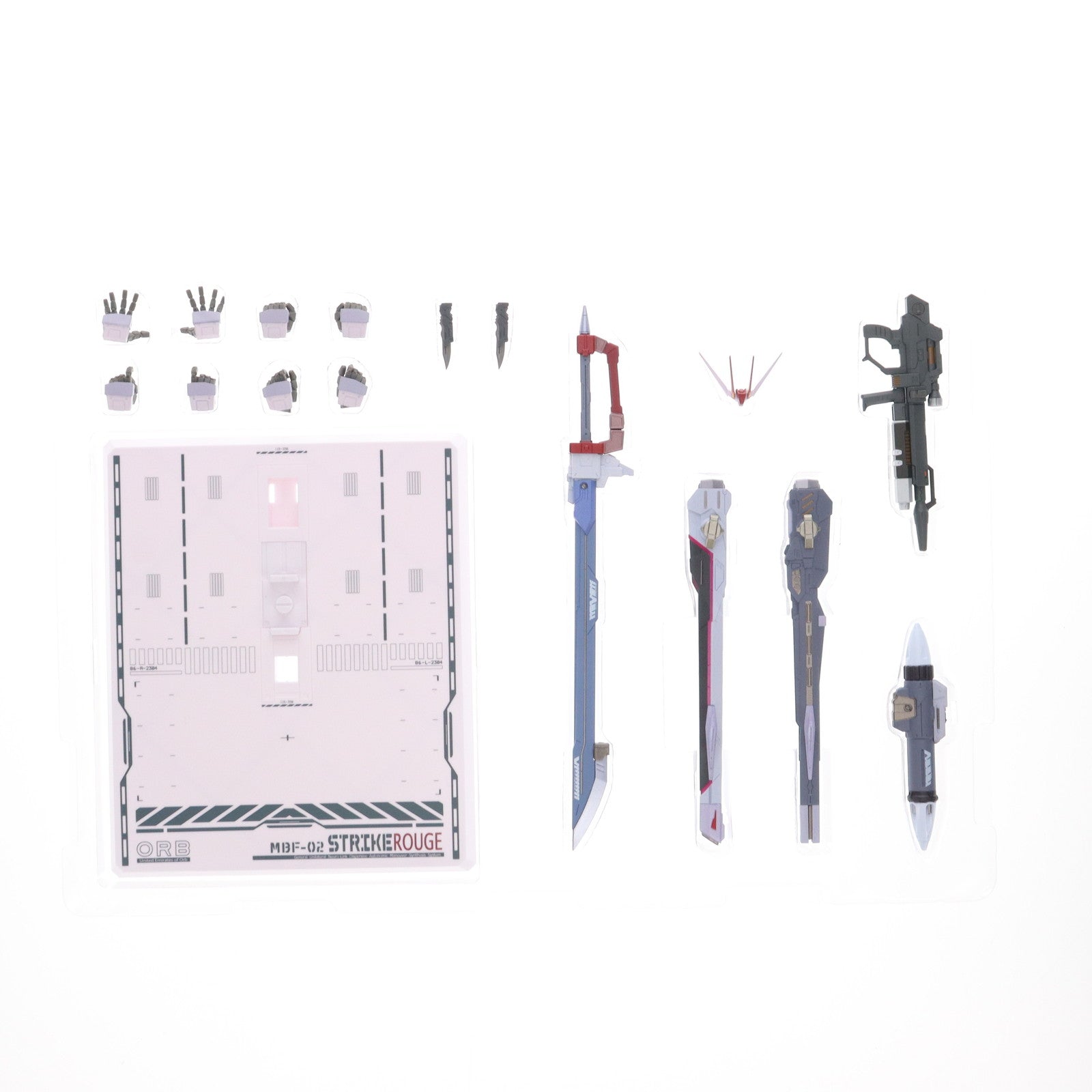 【中古即納】[FIG] 魂ウェブ商店限定 METAL BUILD ストライクルージュ オオトリ装備 機動戦士ガンダムSEED(シード) 完成品 可動フィギュア バンダイスピリッツ(20211130)