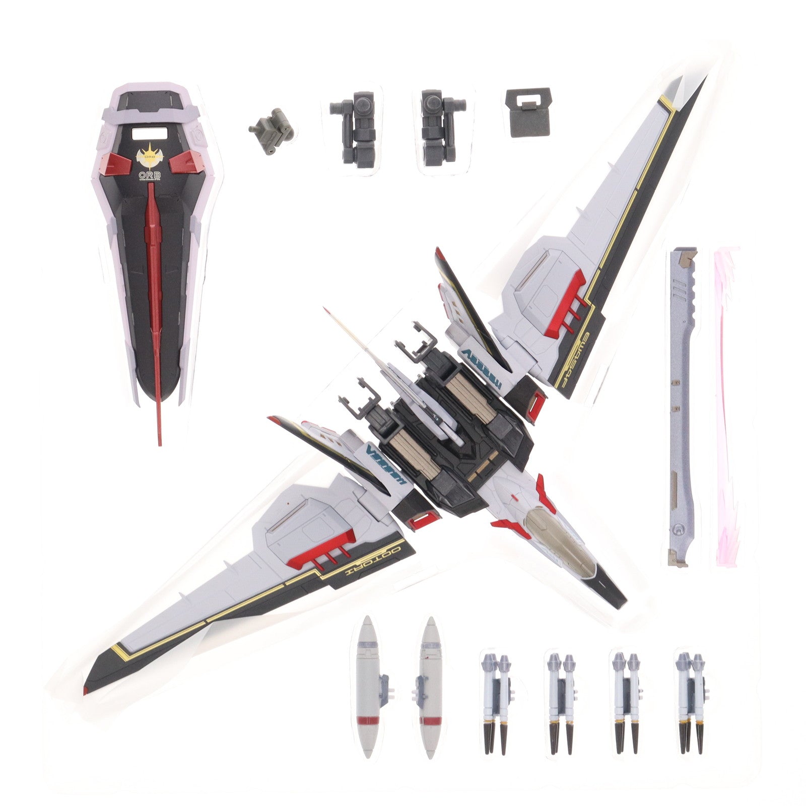 【中古即納】[FIG] 魂ウェブ商店限定 METAL BUILD ストライクルージュ オオトリ装備 機動戦士ガンダムSEED(シード) 完成品 可動フィギュア バンダイスピリッツ(20211130)