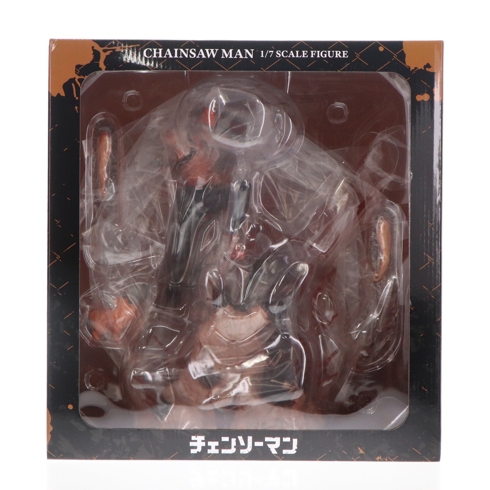 【中古即納】[FIG] eStream Store限定特典付属 SHIBUYA SCRAMBLE FIGURE チェンソーマン 1/7 完成品 フィギュア eStream/アルファサテライト(20230731)