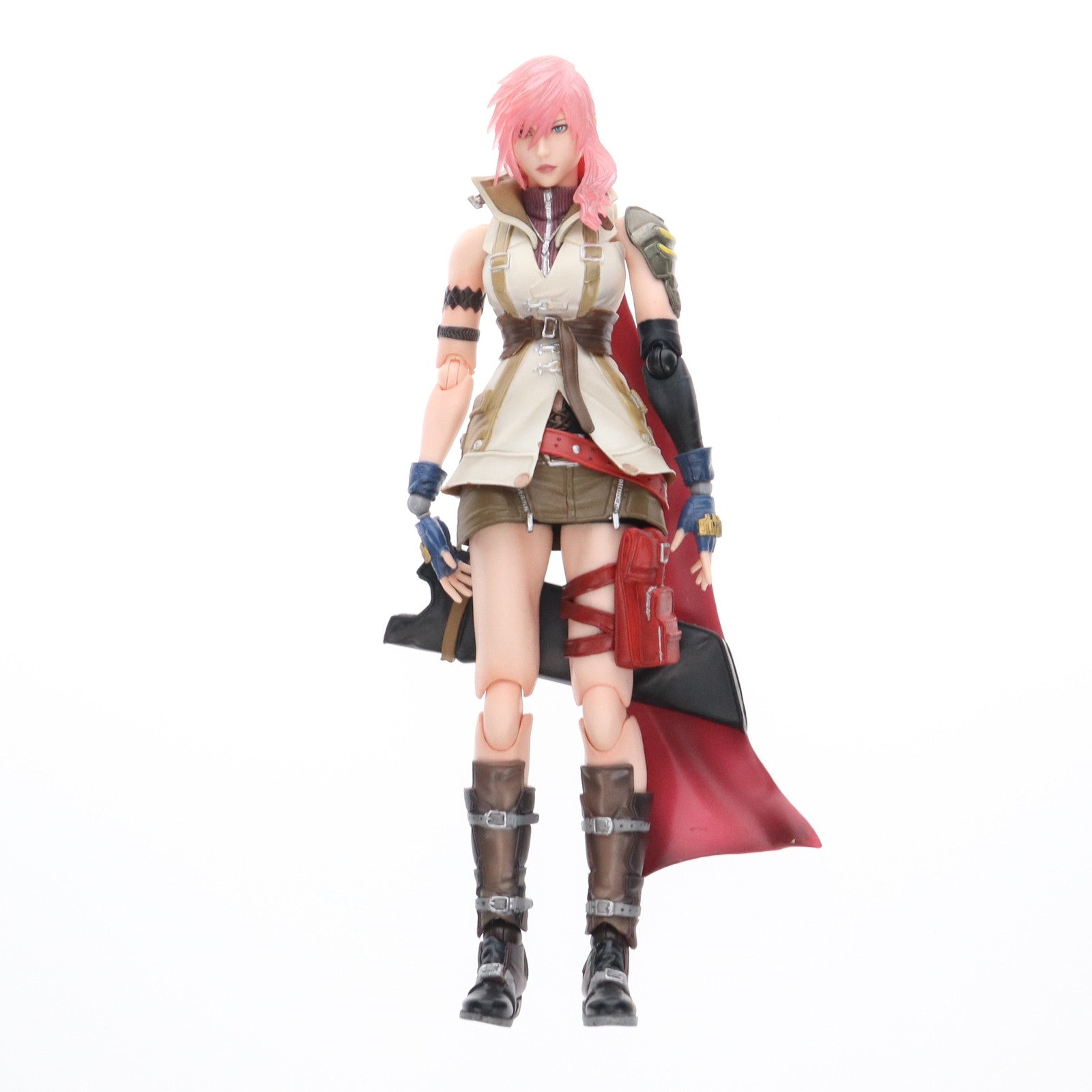 【中古即納】[FIG] PLAY ARTS改(プレイアーツ改) ライトニング DISSIDIA FINAL FANTASY(ディシディア ファイナルファンタジー) 完成品 可動フィギュア スクウェア・エニックス(20180112)