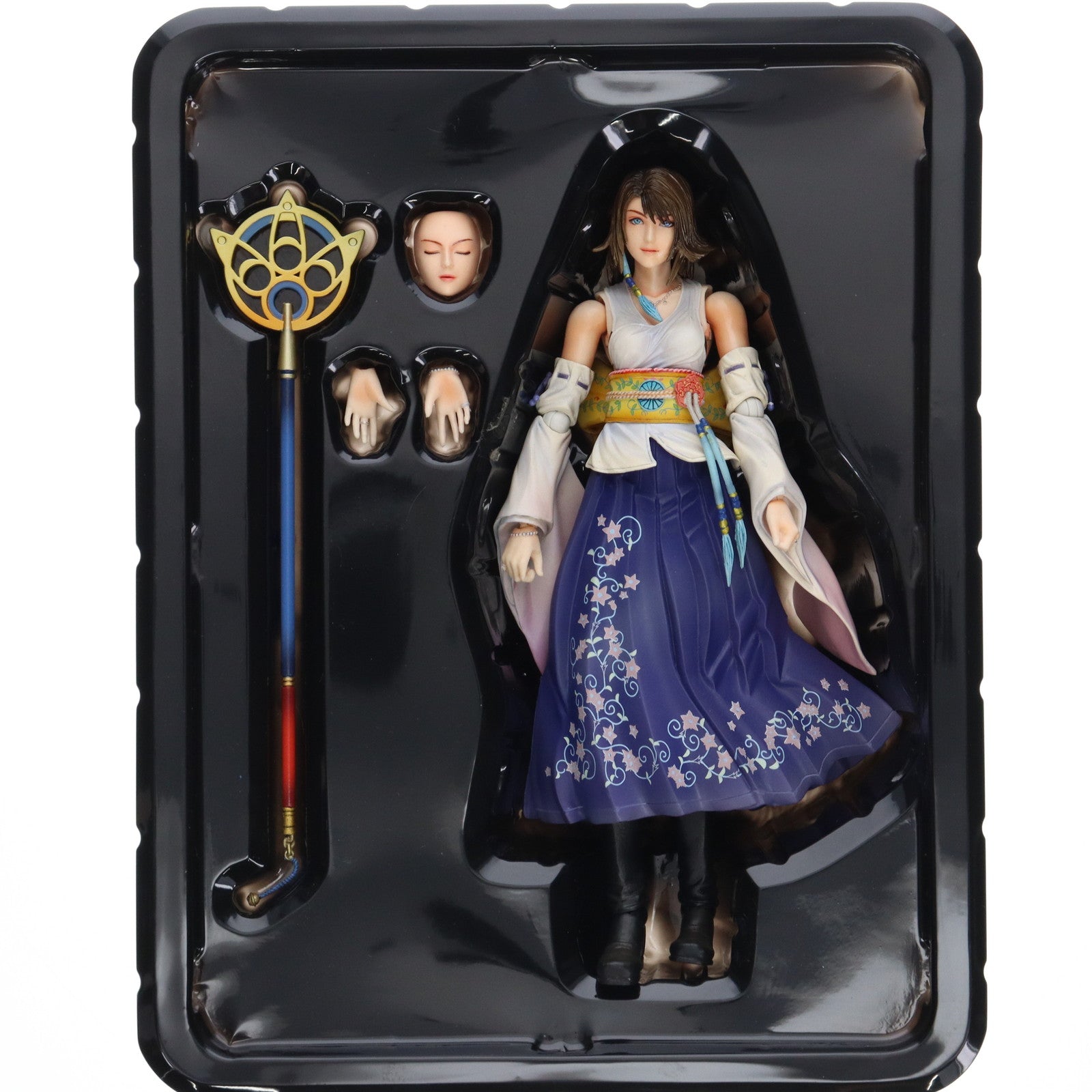 【中古即納】[FIG] PLAY ARTS改(プレイアーツ改) ユウナ FINAL FANTASY X HD Remaster(ファイナルファンタジー10 HDリマスター) 完成品 可動フィギュア スクウェア・エニックス(20140131)
