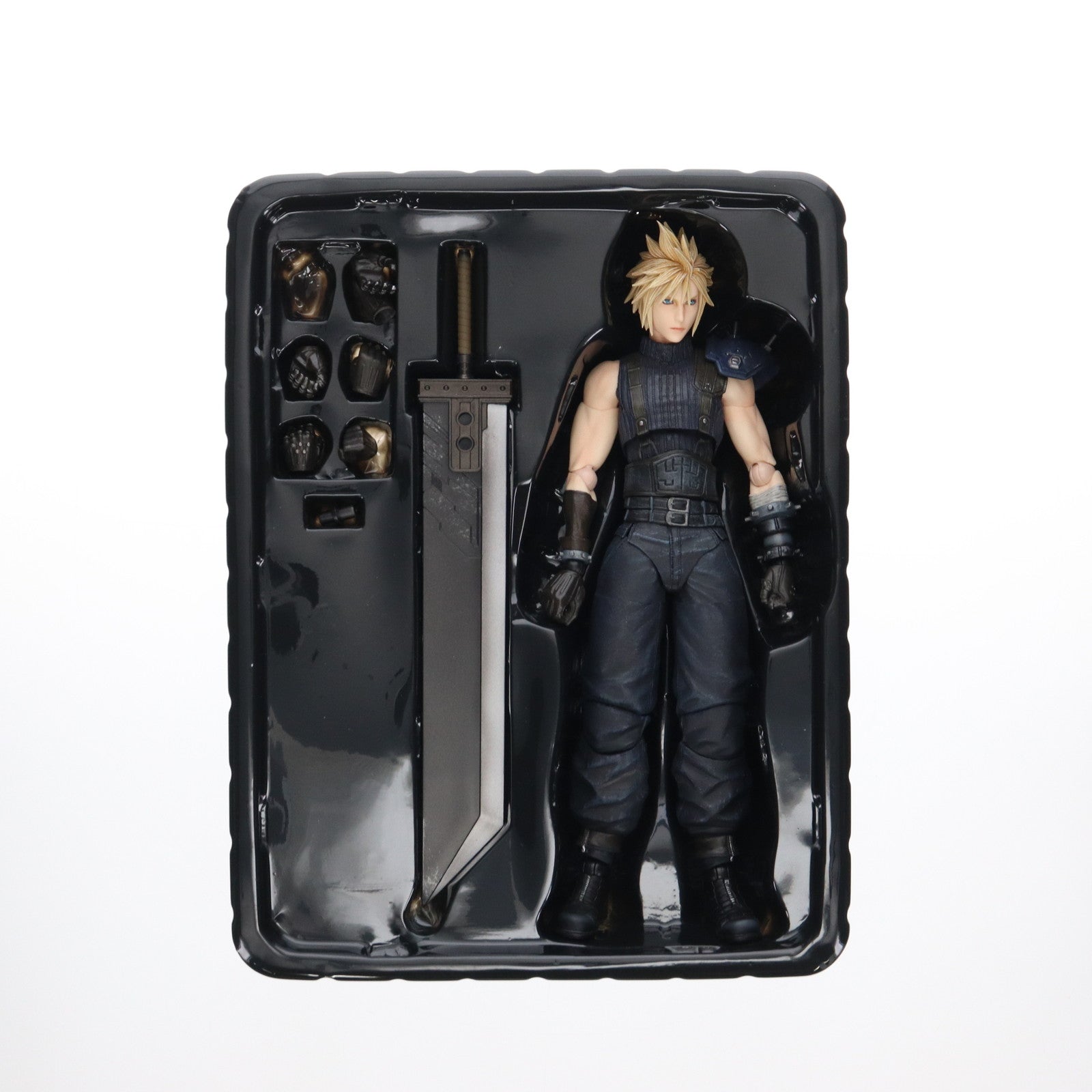 【中古即納】[FIG] PLAY ARTS改(プレイアーツ改) No.1 クラウド・ストライフ FINAL FANTASY VII REMAKE(ファイナルファンタジー7リメイク) 完成品 可動フィギュア スクウェア・エニックス(20170421)