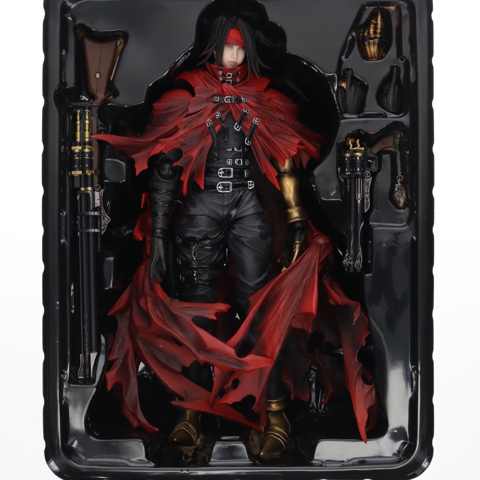 【中古即納】[FIG] PLAY ARTS改(プレイアーツ改) ヴィンセント・ヴァレンタイン DIRGE of CERBERUS -FINAL FANTASY VII-(ダージュ オブ ケルベロス ファイナルファンタジー7) 完成品 可動フィギュア スクウェア・エニックス(20180608)