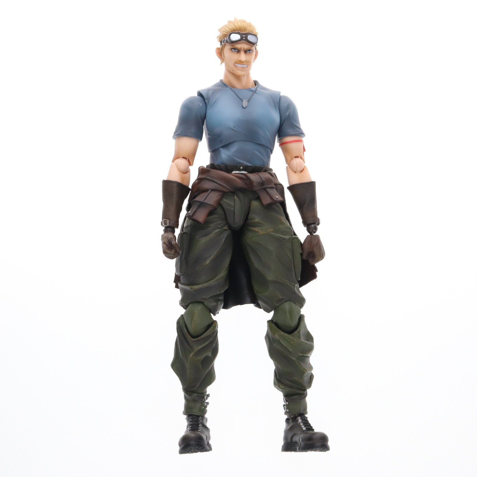 【中古即納】[FIG] PLAY ARTS改(プレイアーツ改) シド・ハイウインド&ケット・シー FINAL FANTASY VII ADVENT CHILDREN(ファイナルファンタジー7 アドベントチルドレン) 完成品 可動フィギュア スクウェア・エニックス(20180413)