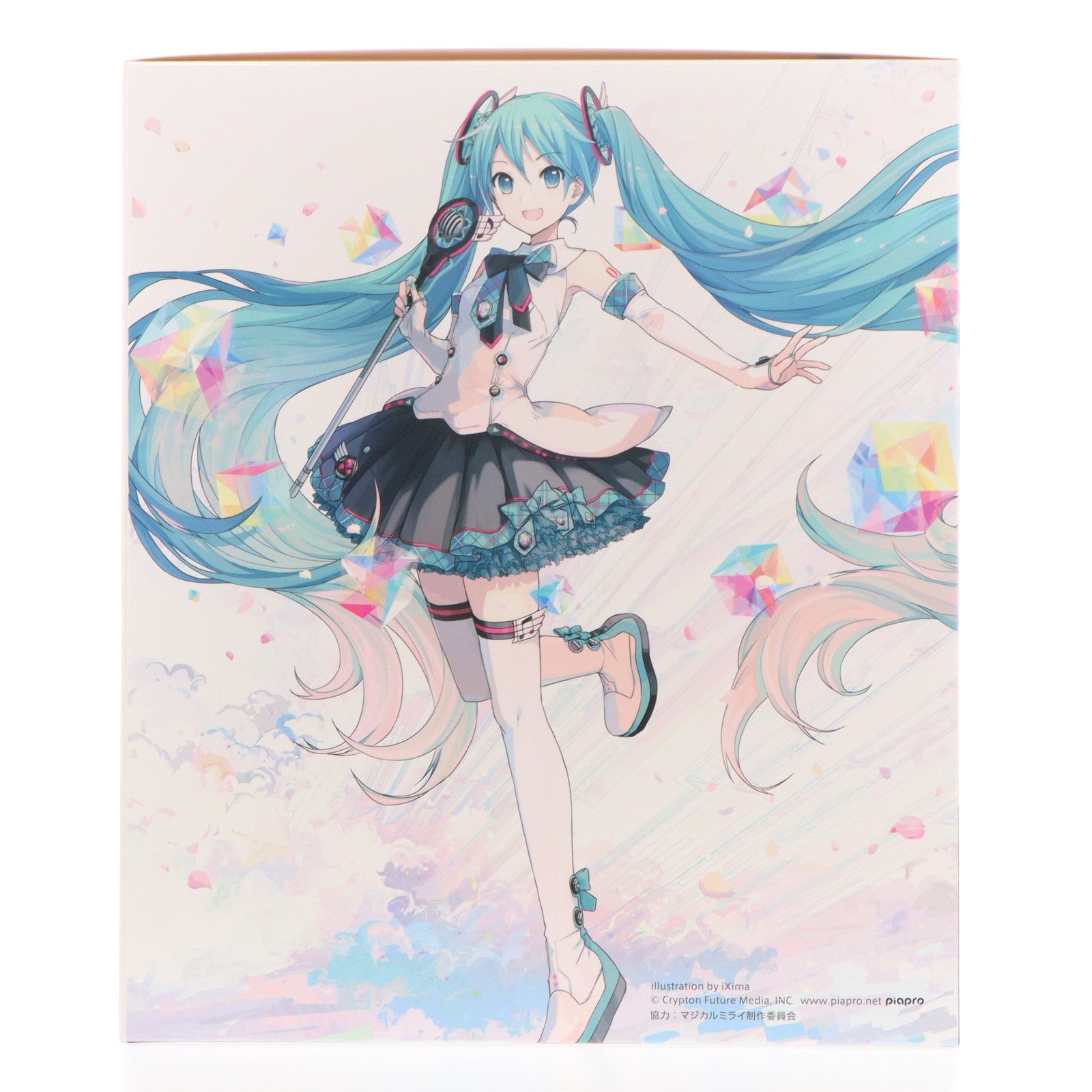 【中古即納】[FIG] ラバーストラップ付属 初音ミク「マジカルミライ 2017」Ver. キャラクター・ボーカル・シリーズ01 初音ミク 1/7 完成品 フィギュア マジカルミライ2017&F:NEX&あみあみ限定(AMU-FNX101) フリュー(20180228)