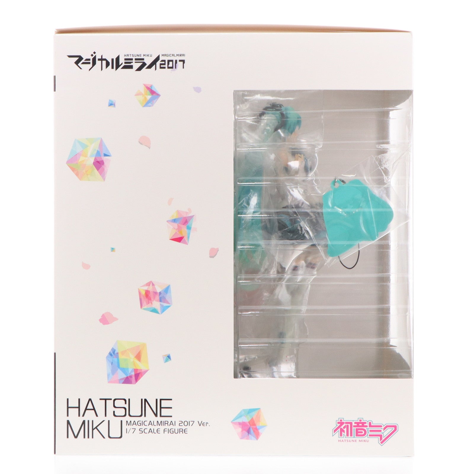 【中古即納】[FIG] ラバーストラップ付属 初音ミク「マジカルミライ 2017」Ver. キャラクター・ボーカル・シリーズ01 初音ミク 1/7 完成品 フィギュア マジカルミライ2017&F:NEX&あみあみ限定(AMU-FNX101) フリュー(20180228)
