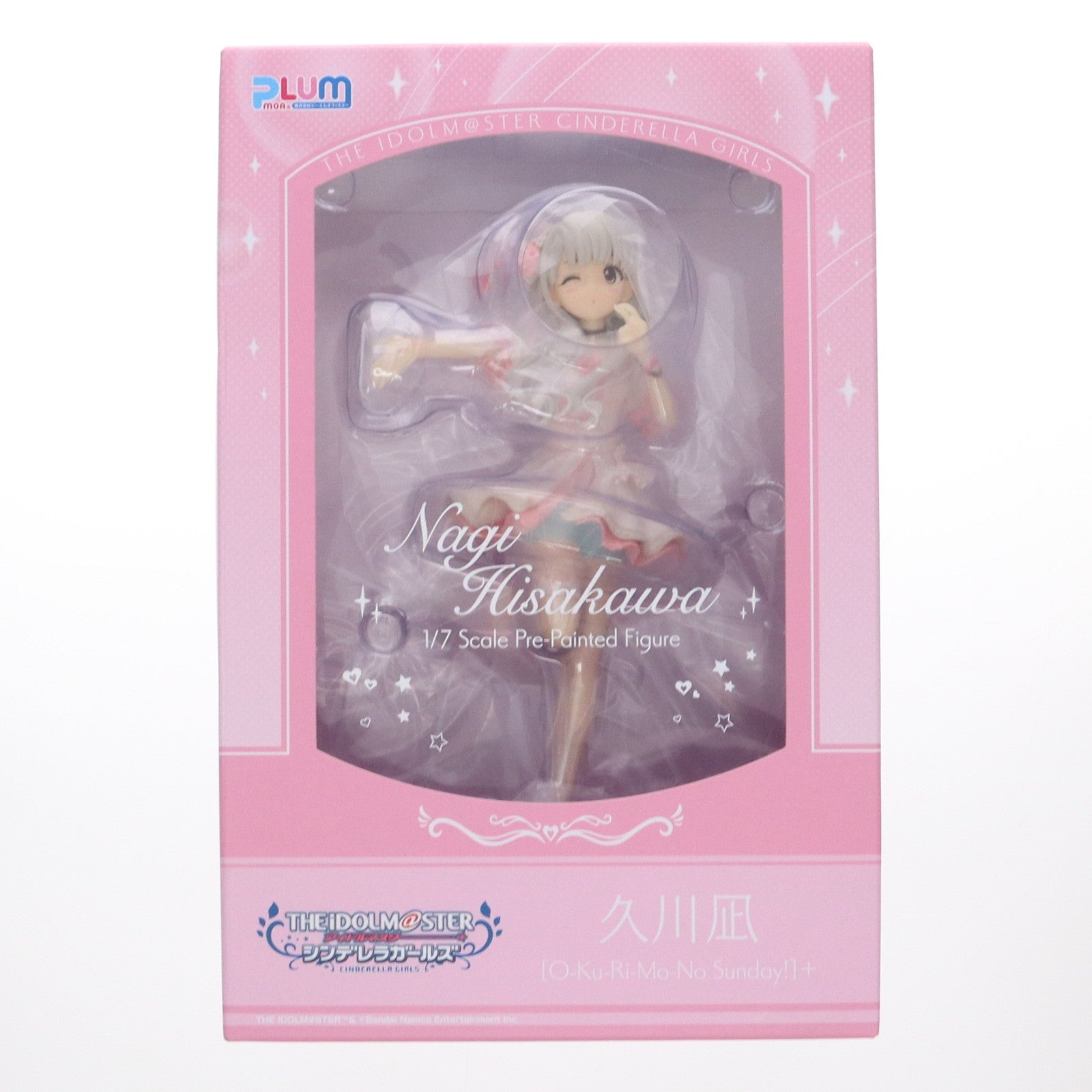 【中古即納】[FIG] 久川凪[O-Ku-Ri-Mo-No Sunday!]+(ひさかわなぎ) アイドルマスター シンデレラガールズ 1/7 完成品 フィギュア(PF218) PLUM(プラム)(20230330)
