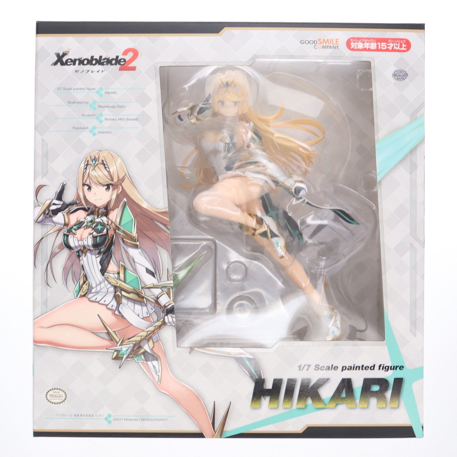 【中古即納】[FIG] (再販3次出荷) ヒカリ ゼノブレイド2 1/7 完成品 フィギュア GOODSMILE ONLINE SHOP&Amazon.co.jp&あみあみ限定 グッドスマイルカンパニー(20190331)