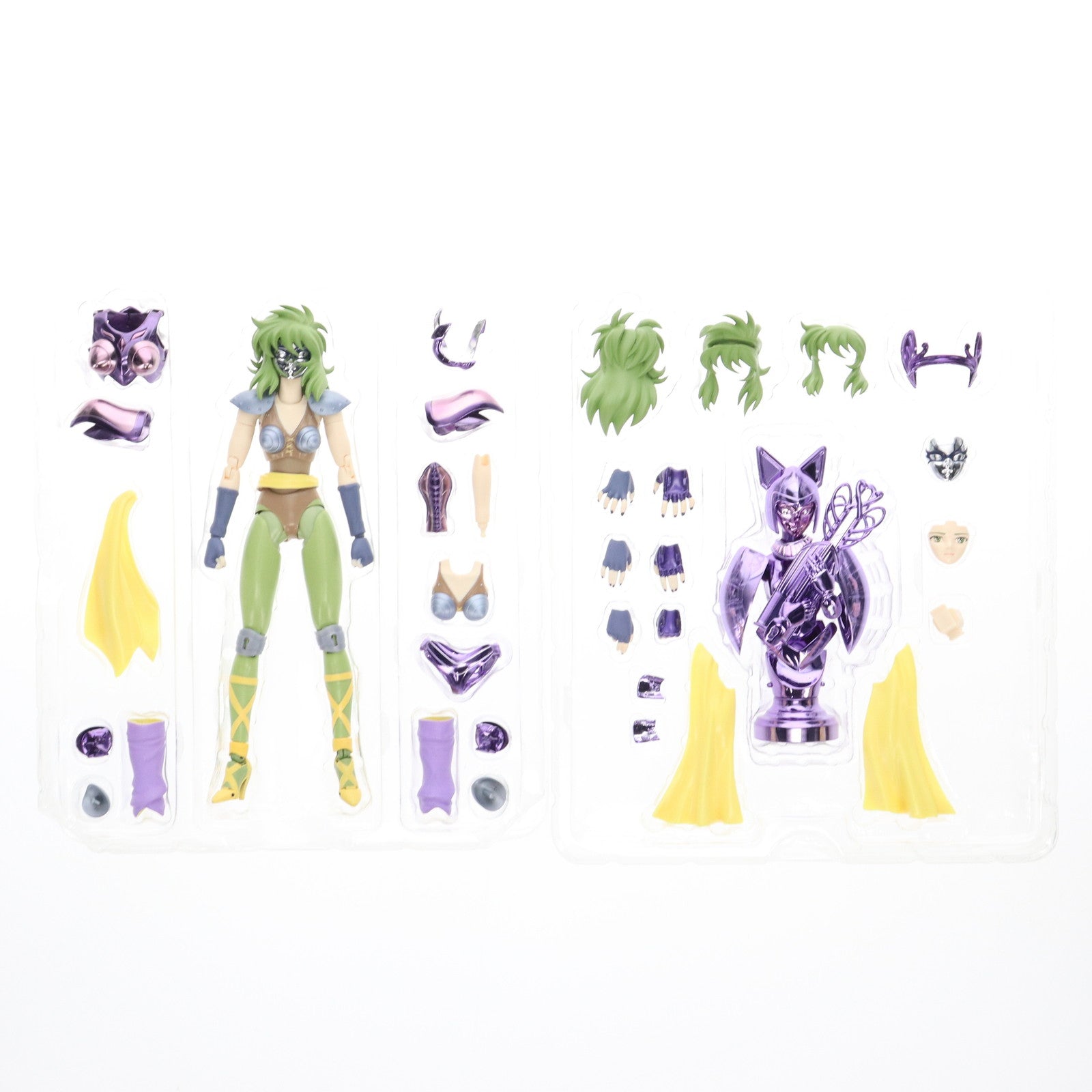【中古即納】[FIG] 聖闘士聖衣神話 オピュクスシャイナ&カシオス 聖闘士星矢 完成品 可動フィギュア バンダイ(20111126)