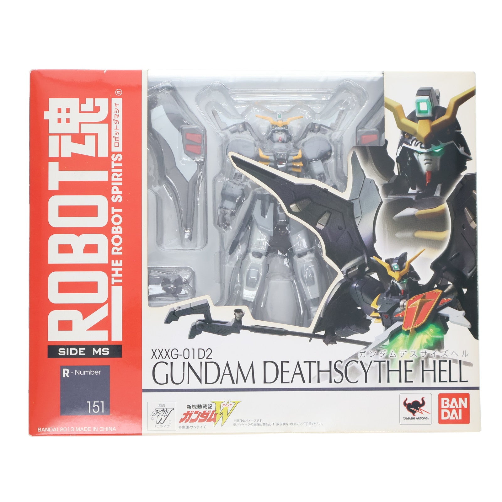 【中古即納】[FIG] ROBOT魂(SIDE MS) ガンダムデスサイズヘル 新機動戦記ガンダムW(ウイング) 完成品 可動フィギュア バンダイ(20131122)