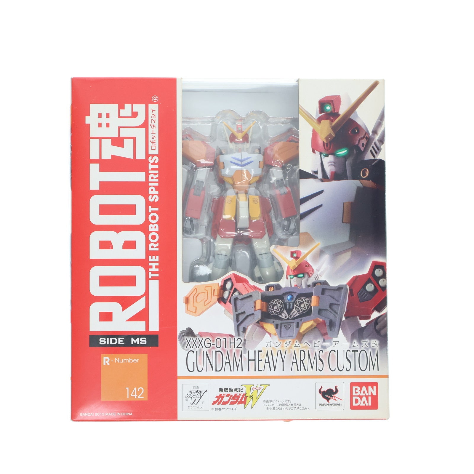 【中古即納】[FIG] ROBOT魂(SIDE MS) ガンダムヘビーアームズ改 新機動戦記ガンダムW(ウイング) 完成品 可動フィギュア バンダイ(20130622)