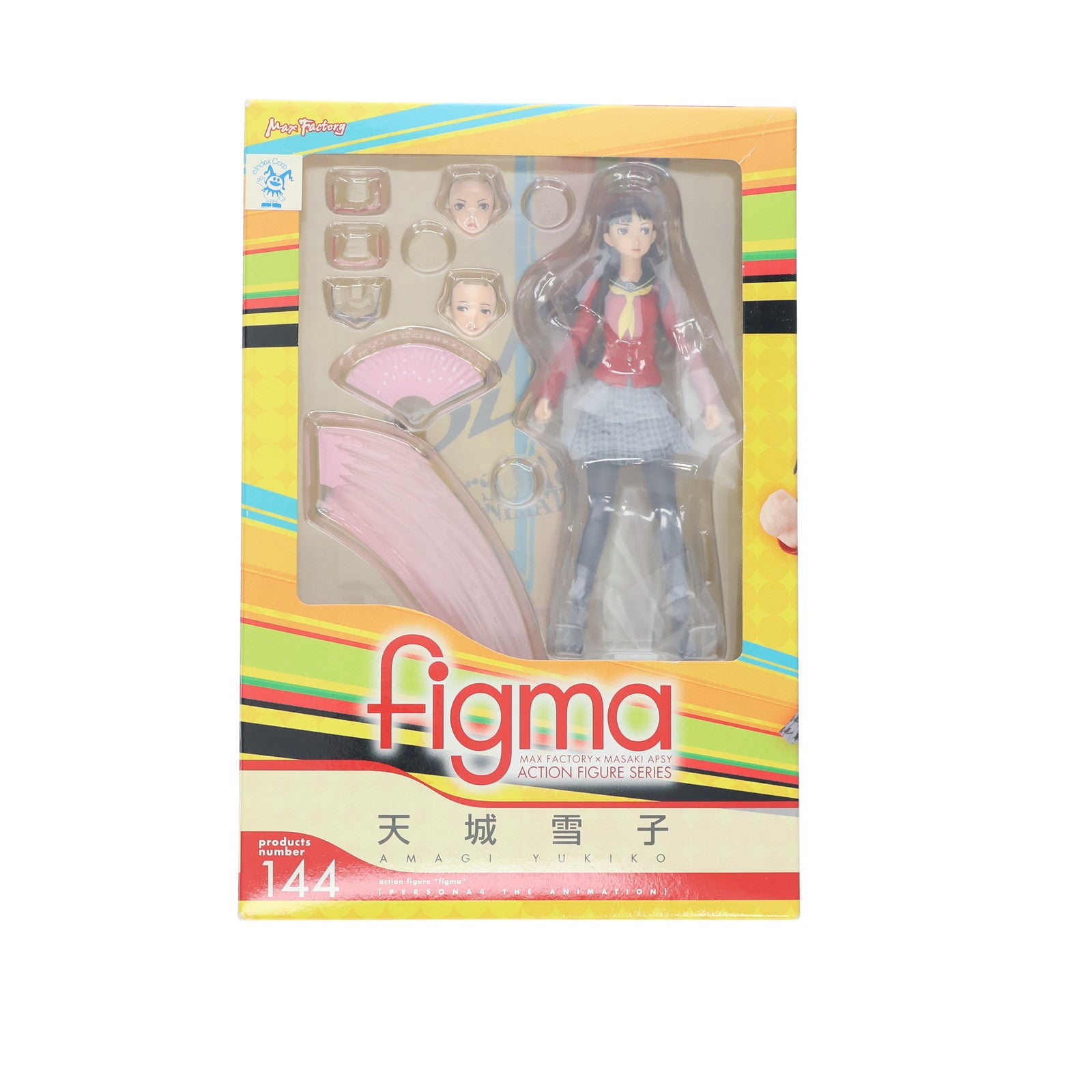 【中古即納】[FIG] figma(フィグマ) 144 天城雪子(あまぎゆきこ) TVアニメ『ペルソナ4』 完成品 可動フィギュア マックスファクトリー(20121024)