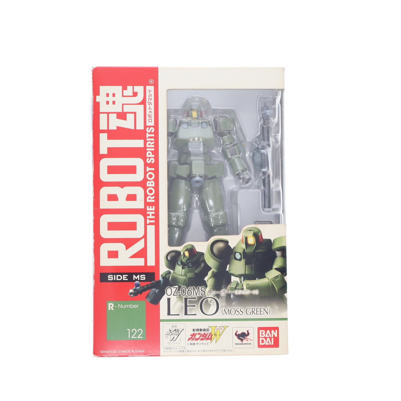【中古即納】[FIG] ROBOT魂(SIDE MS) リーオー(モスグリーン) 新機動戦記ガンダムW(ウイング) 完成品 可動フィギュア バンダイ(20120811)