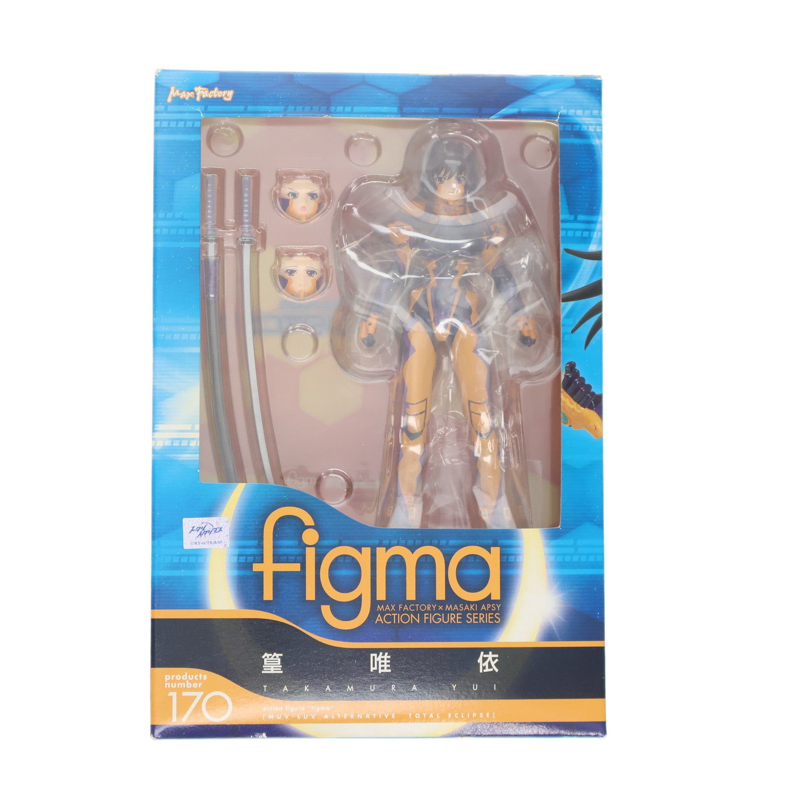 【中古即納】[FIG] figma(フィグマ) 170 篁唯依(たかむらゆい) マブラヴ オルタネイティヴ トータル・イクリプス 完成品 可動フィギュア マックスファクトリー(20130428)