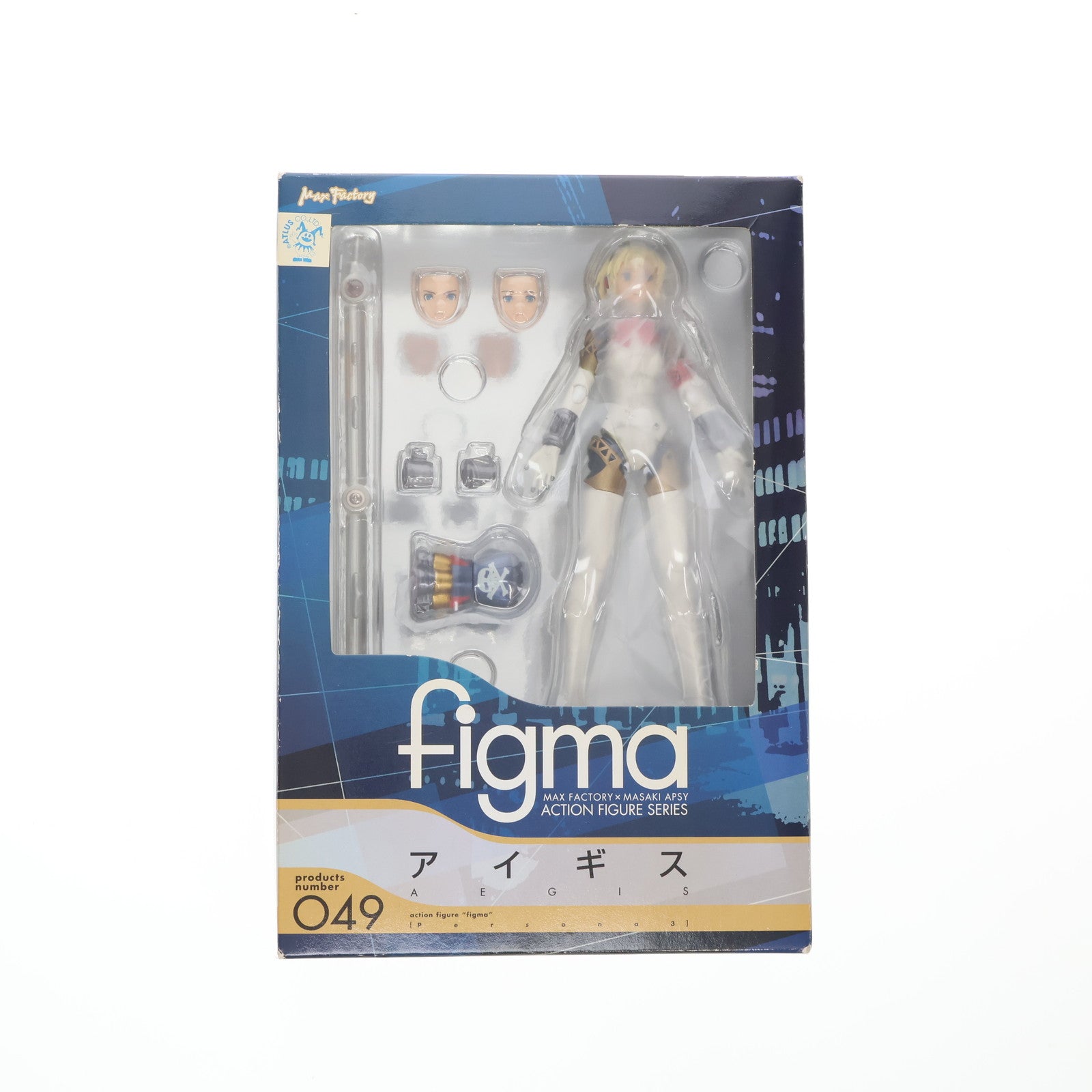 【中古即納】[FIG] figma(フィグマ) 049 アイギス ペルソナ3 完成品 可動フィギュア マックスファクトリー(20101216)
