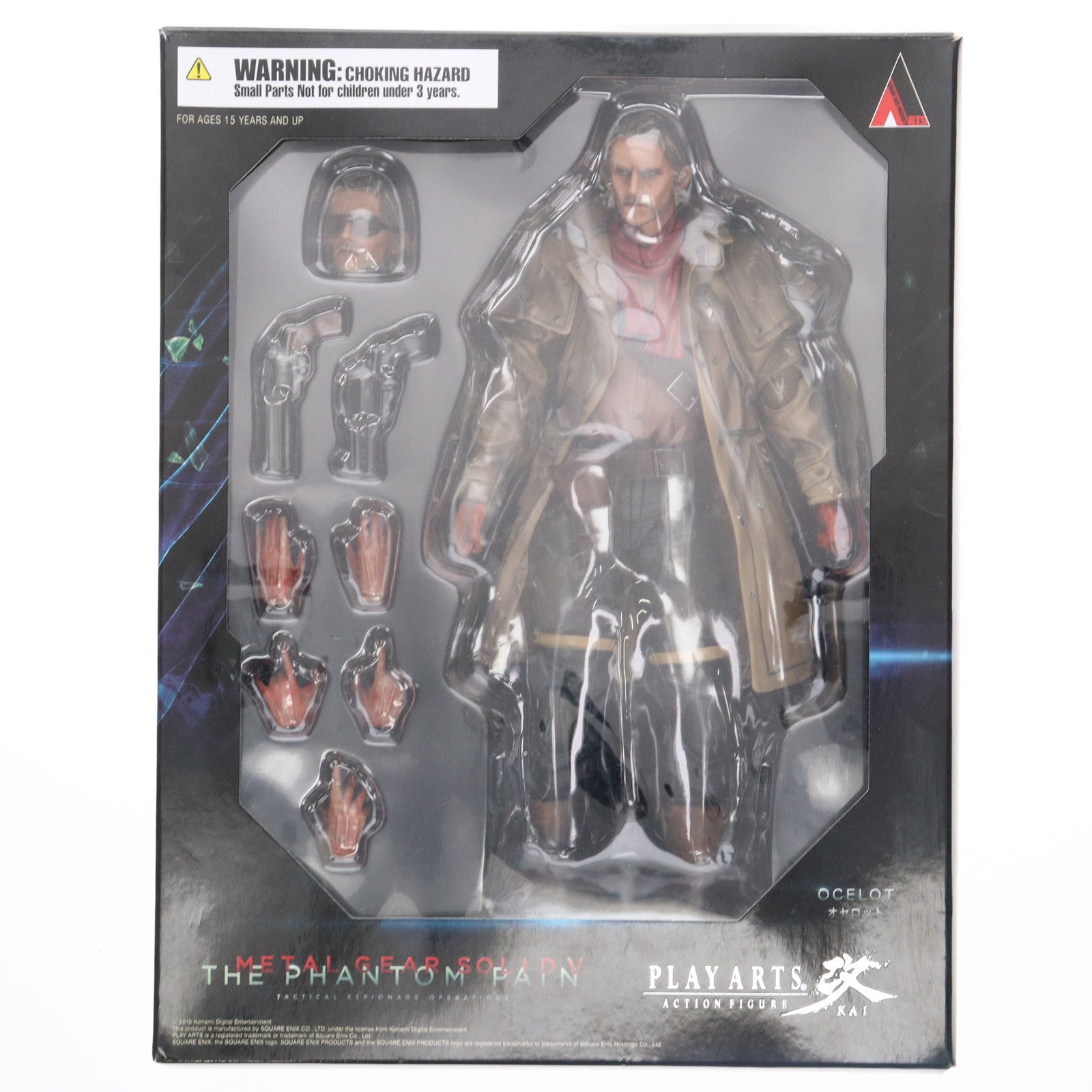 【中古即納】[FIG] PLAY ARTS改(プレイアーツ改) オセロット METAL GEAR SOLID V: THE PHANTOM PAIN(メタルギアソリッド5 ファントムペイン) 完成品 可動フィギュア スクウェア・エニックス(20151030)