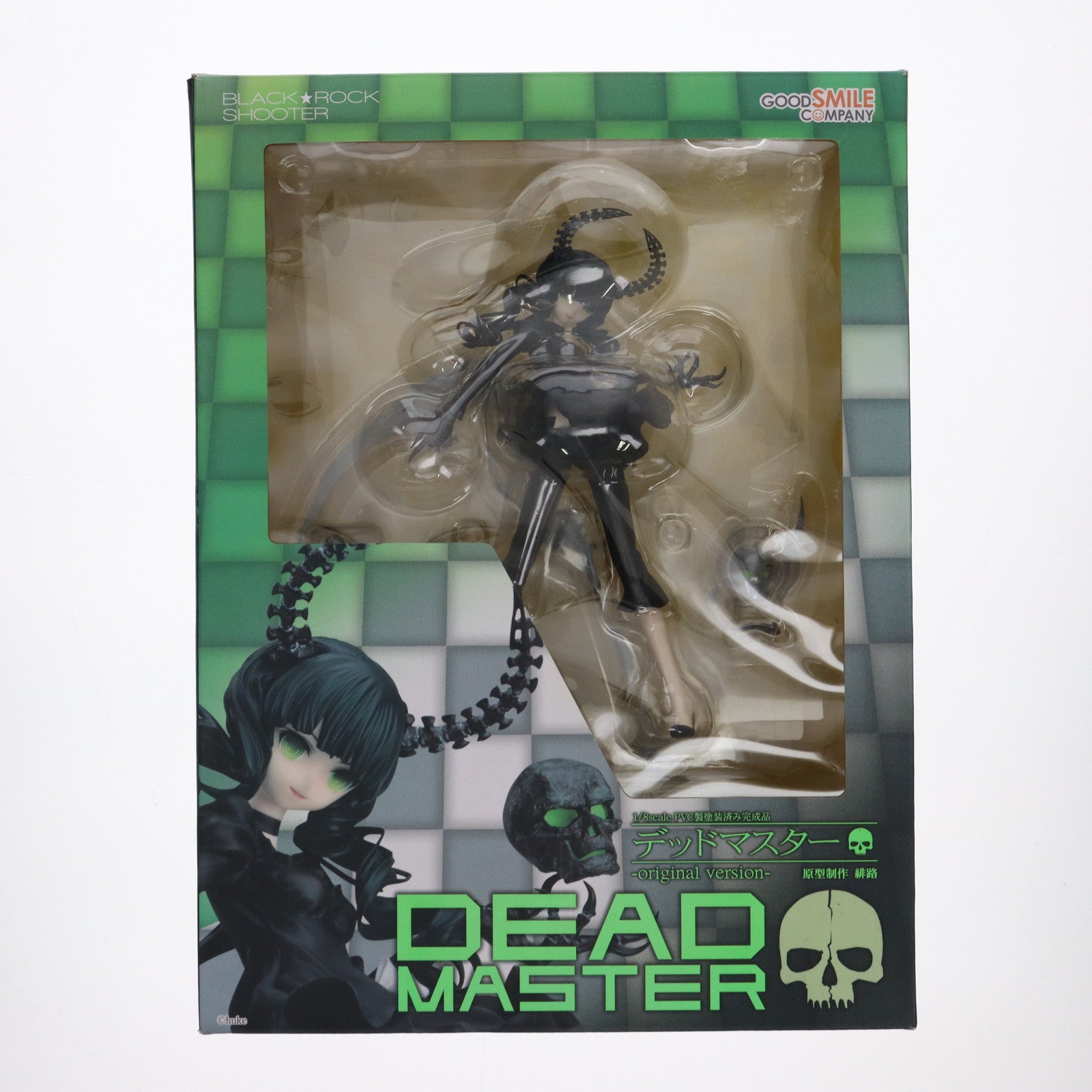 【中古即納】[FIG] デッドマスター -original version-(オリジナルバージョン) ブラック★ロックシューター 1/8 完成品 フィギュア グッドスマイルカンパニー(20101130)