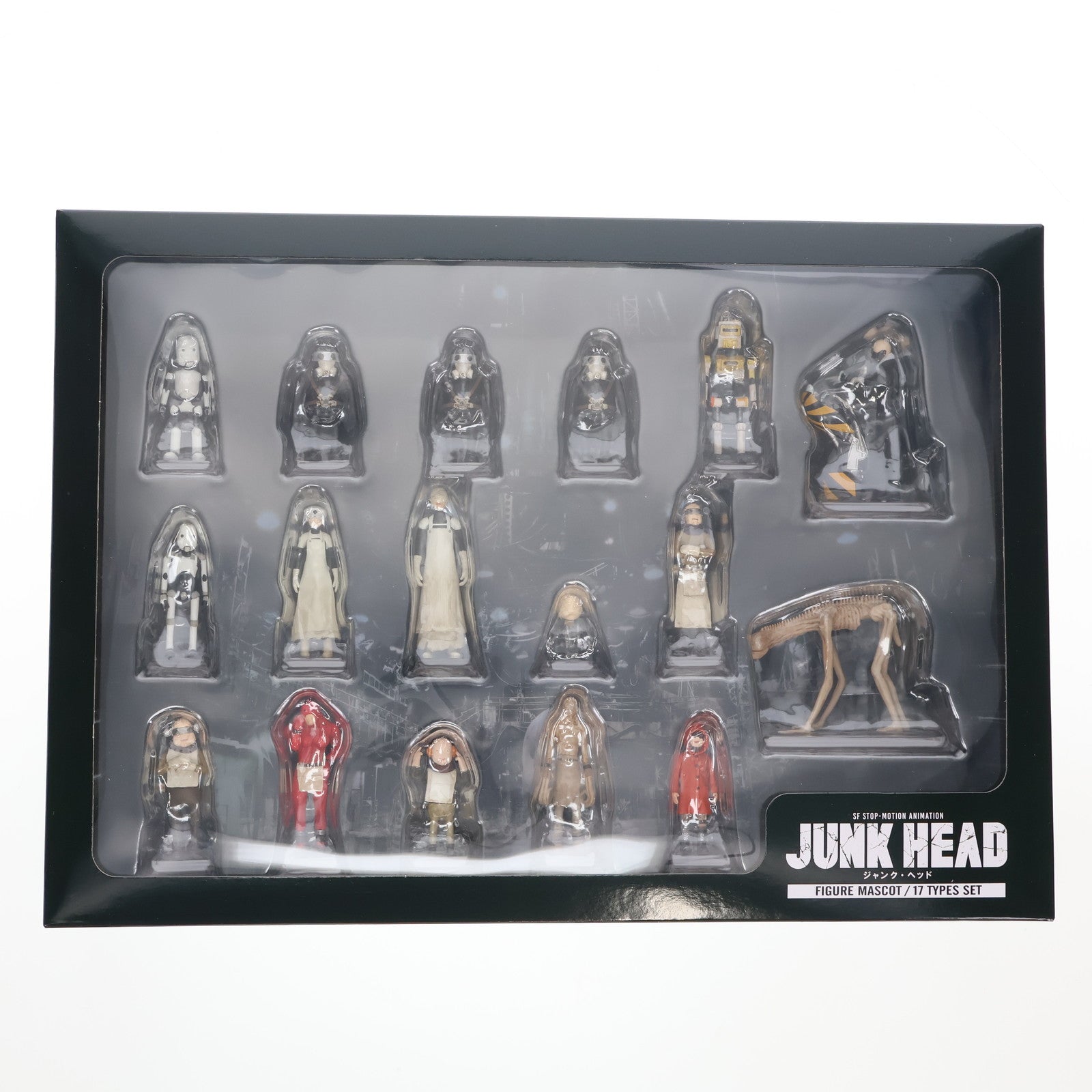 【中古即納】[FIG] JUNK HEAD(ジャンクヘッド) フィギュアマスコット 17体セット 完成品 フィギュア 奇譚クラブ(20250709)
