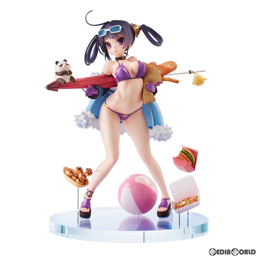 【中古即納】[FIG] 寧海(ニンハイ) 食欲の夏!(Ning Hai -Summer Hunger-) アズールレーン 完成品 フィギュア ミメヨイ(20220218)