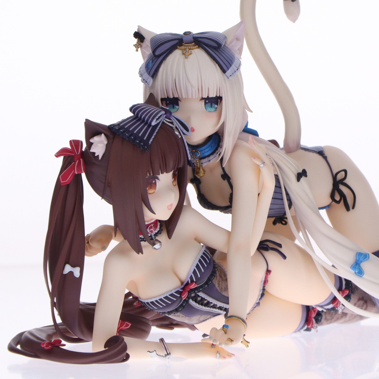 【中古即納】[FIG] ショコラ&バニラ ネコぱら 完成品 フィギュア FLARE(フレア)(20220519)