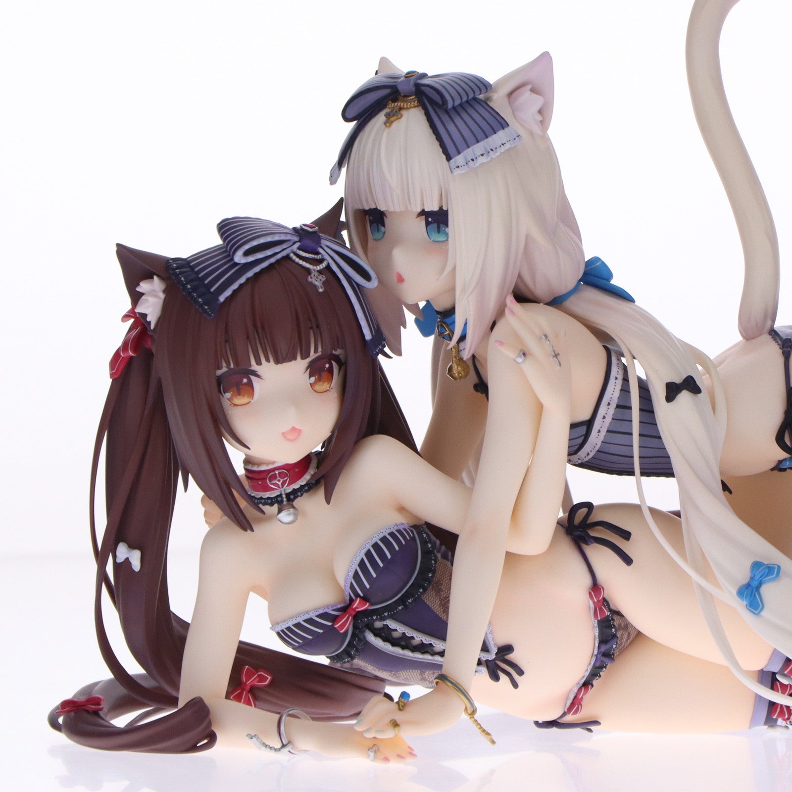 【中古即納】[FIG] ショコラ&バニラ ネコぱら 完成品 フィギュア FLARE(フレア)(20220519)