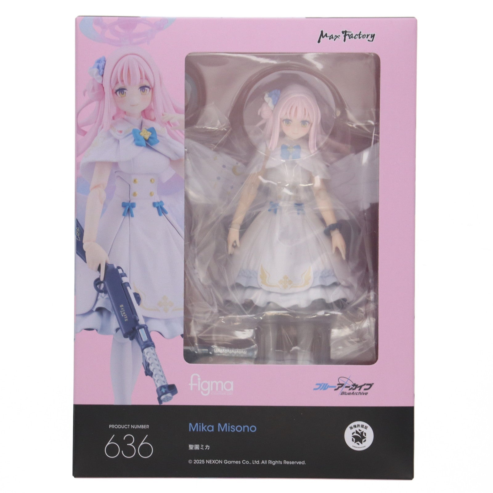 【中古即納】[FIG] figma(フィグマ) 636 聖園ミカ(みそのみか) ブルーアーカイブ -Blue Archive- 完成品 可動フィギュア 一部店舗&オンラインショップ限定 マックスファクトリー(20250831)