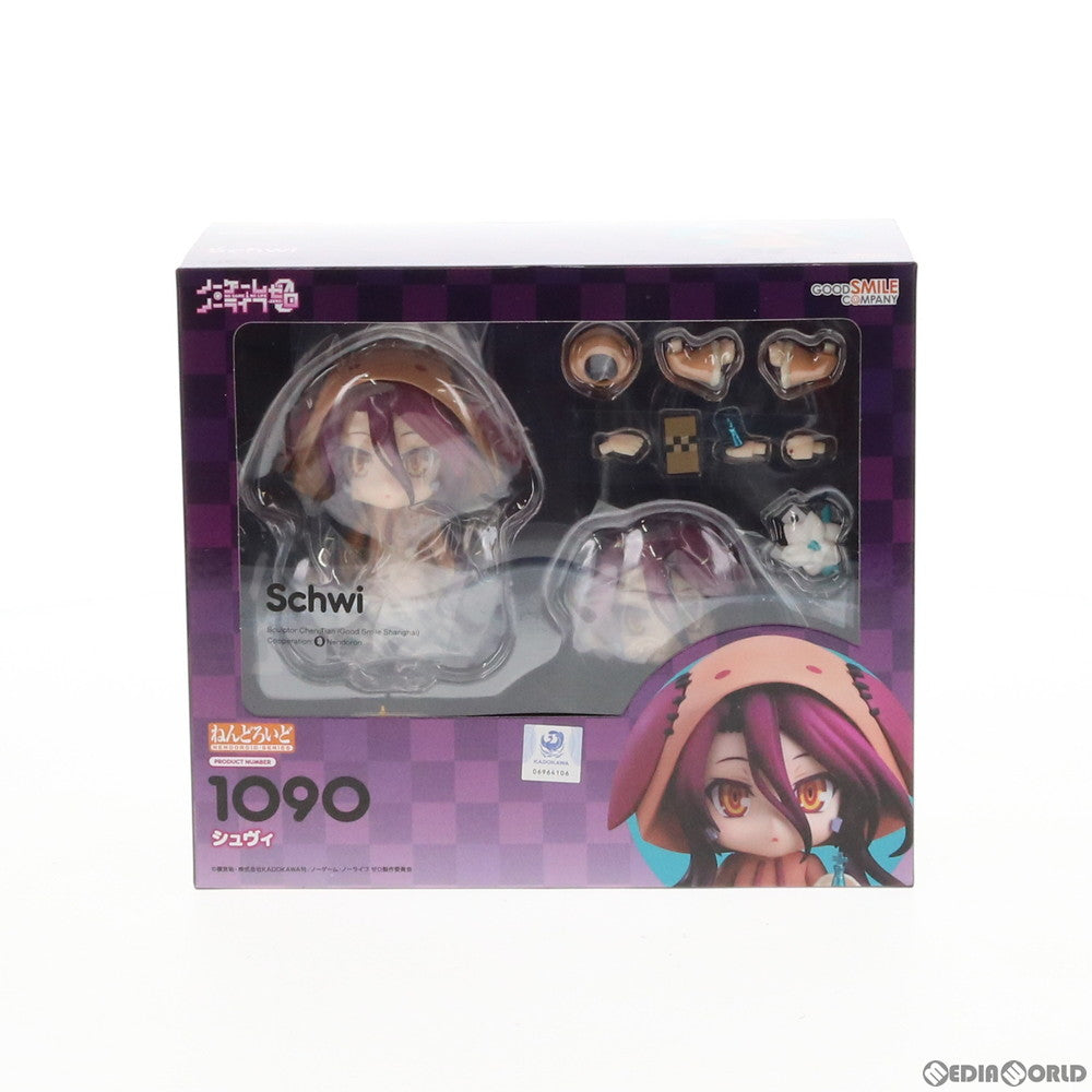 【中古即納】[FIG] ねんどろいど 1090 シュヴィ ノーゲーム・ノーライフ ゼロ 完成品 可動フィギュア グッドスマイルカンパニー(20190825)