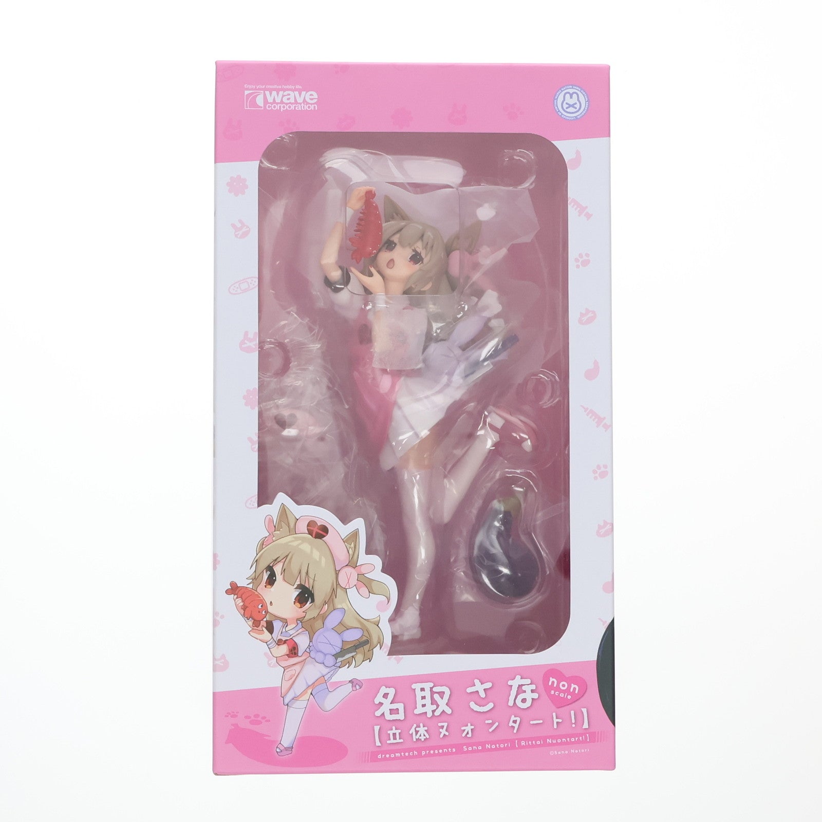 【中古即納】[FIG] ドリームテック 名取さな【立体ヌォンタート!】 完成品 フィギュア(DT-176) ウェーブ(WAVE)(20210425)