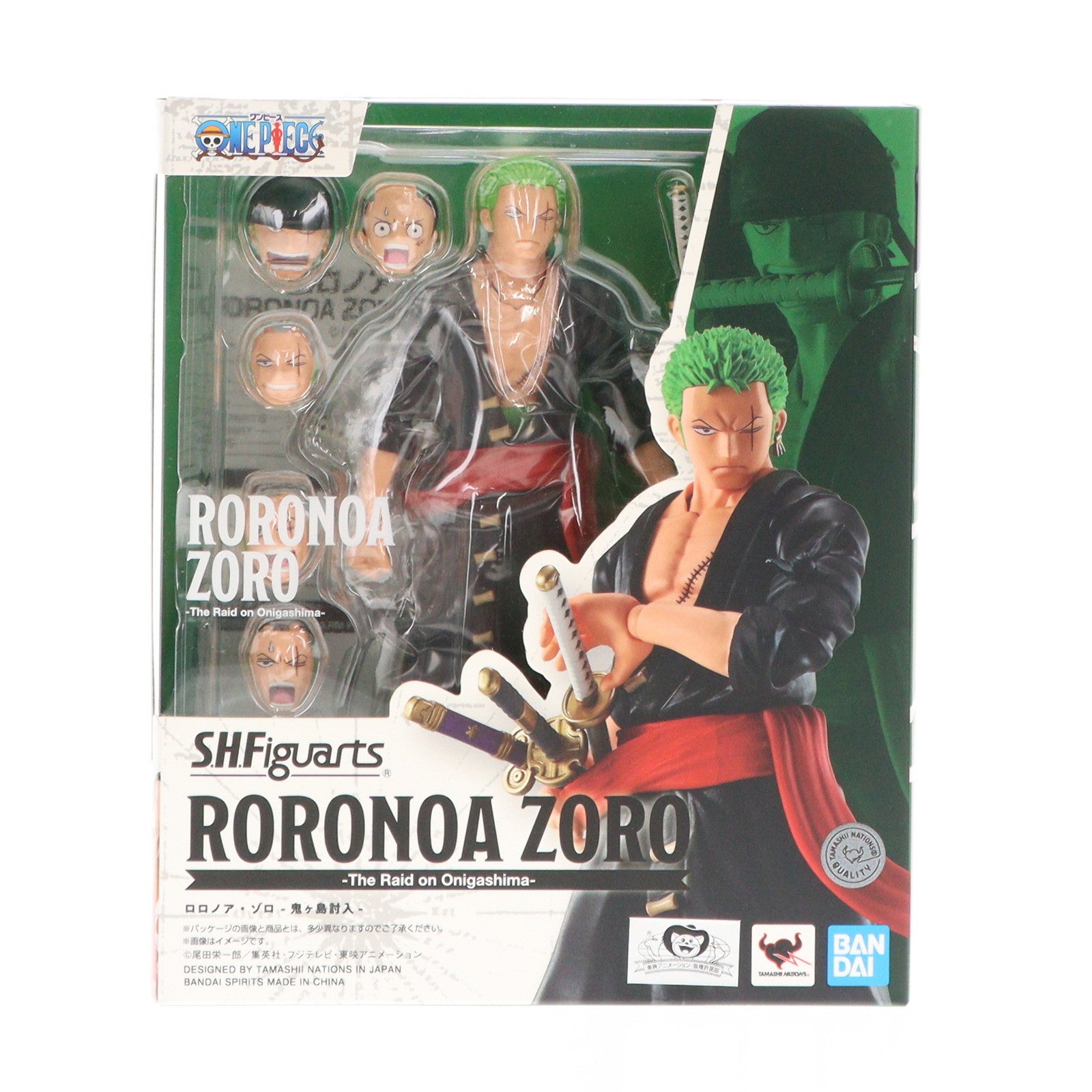 【中古即納】[FIG] S.H.Figuarts(フィギュアーツ) ロロノア・ゾロ -鬼ヶ島討入- ONE PIECE(ワンピース) 完成品 可動フィギュア バンダイスピリッツ(20230923)