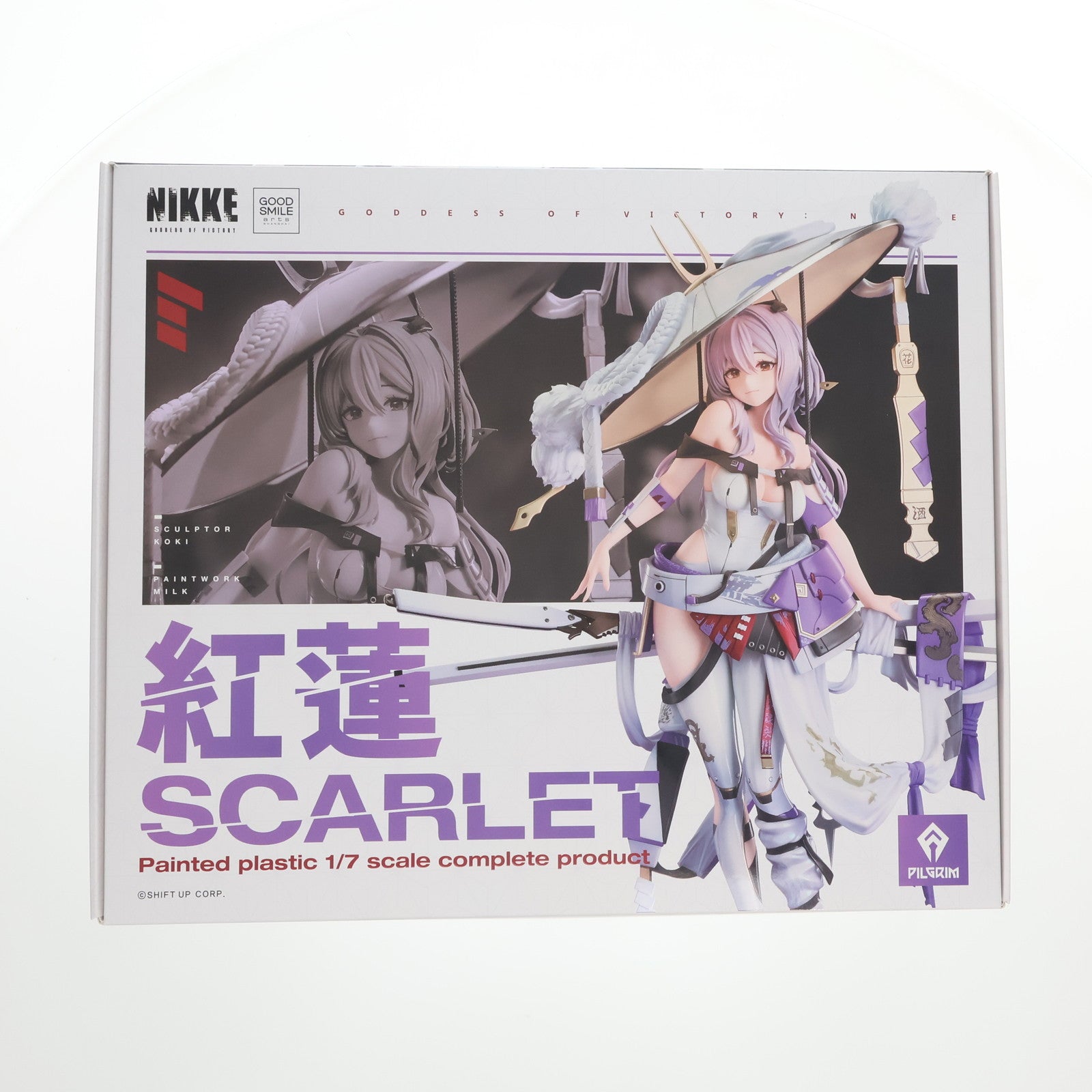 【中古即納】[FIG] 紅蓮(ぐれん) 勝利の女神:NIKKE(ニケ) 1/7 完成品 フィギュア グッドスマイルアーツ上海(20250619)