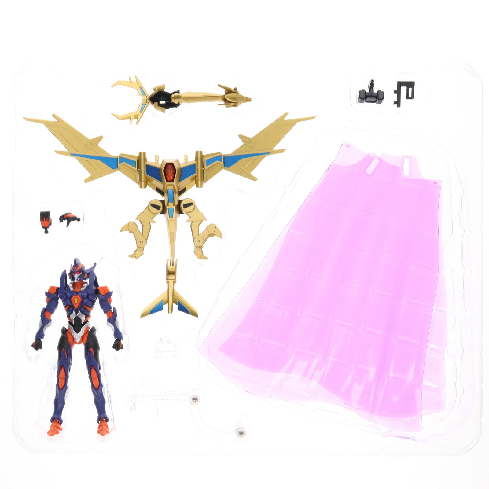 【中古即納】[FIG] (再販) スリーブ無し GOODSMILE ONLINE SHOP限定 THE合体 グリッドナイト&ゴルドバーン 劇場版『グリッドマン ユニバース』 完成品 可動フィギュア グッドスマイルカンパニー(20230930)