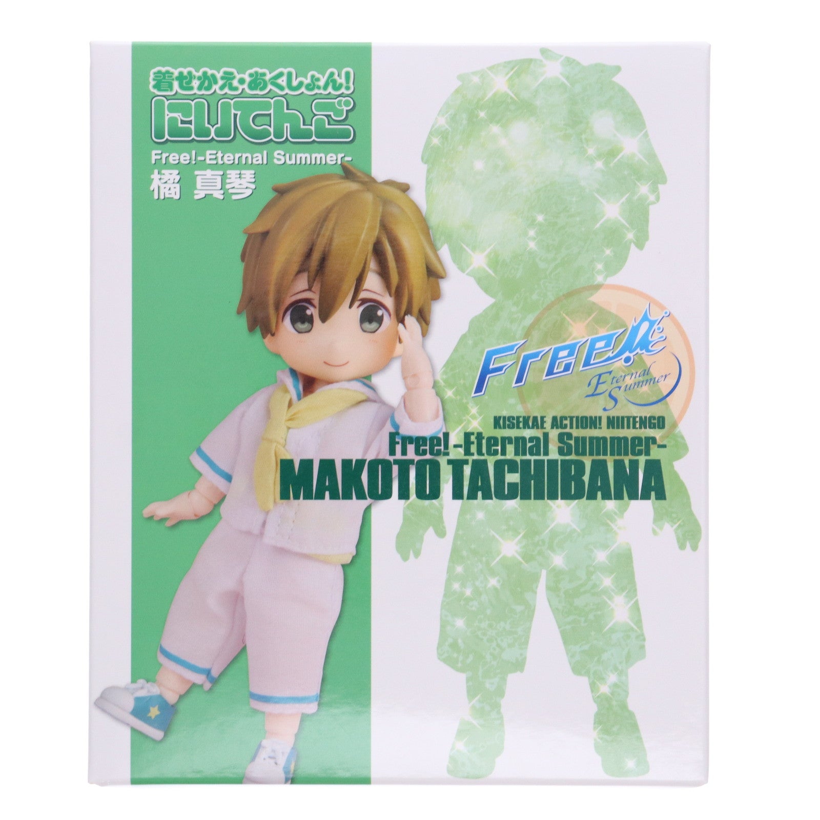 【中古即納】[FIG] (再販) 着せかえ・あくしょん!にいてんご 橘真琴(たちばなまこと) Free! -Eternal Summer-(フリー エターナルサマー) 完成品 フィギュア キャラアニ(20180221)