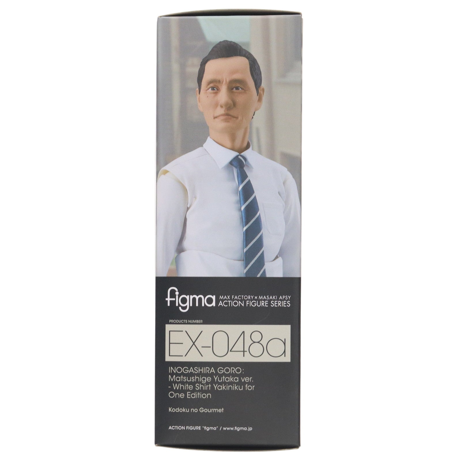 【中古即納】[FIG] GOODSMILE ONLINE SHOP限定 figma(フィグマ) EX-048a 井之頭五郎(いのがしらごろう) 松重豊ver.(まつしげゆたか) ワイシャツ一人焼肉エディション 孤独のグルメ 完成品 可動フィギュア マックスファクトリー(20180630)