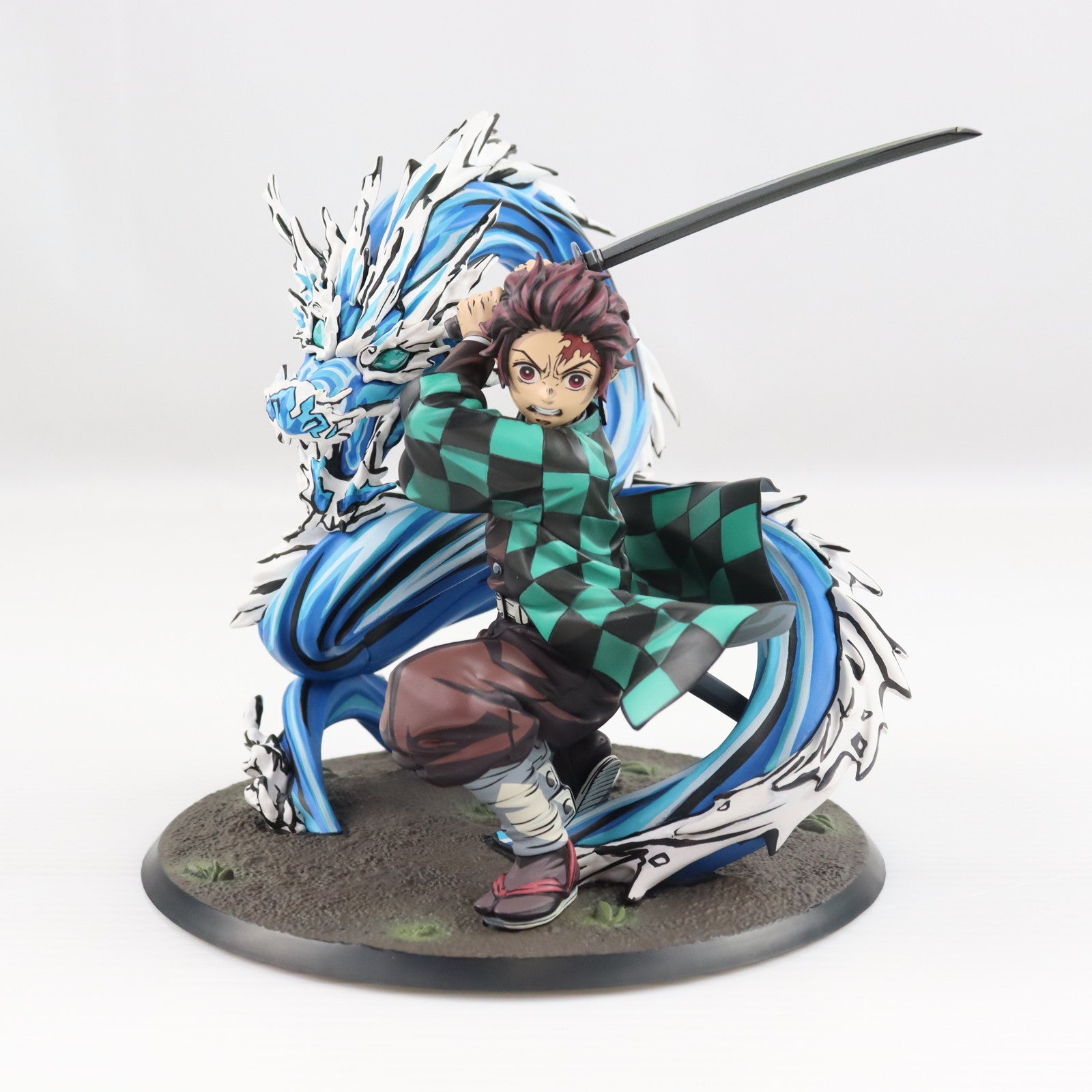 【中古即納】[FIG] ANIPLEX+限定 竈門炭治郎(かまどたんじろう) 全集中彩色Ver. 鬼滅の刃 1/8 完成品 フィギュア アニプレックス(20230131)