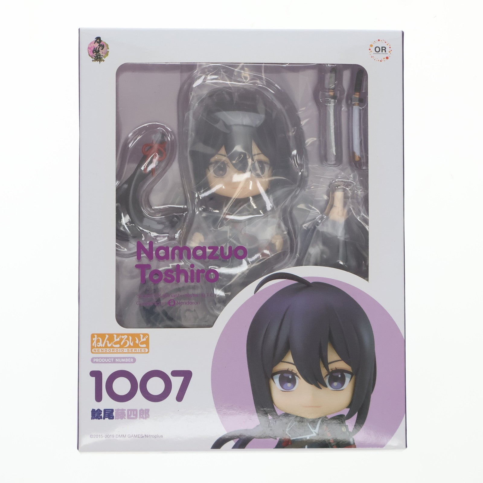 【中古即納】[FIG] ねんどろいど 1007 鯰尾藤四郎(なまずおとうしろう) 刀剣乱舞-ONLINE- 完成品 可動フィギュア オランジュ・ルージュ(20190512)