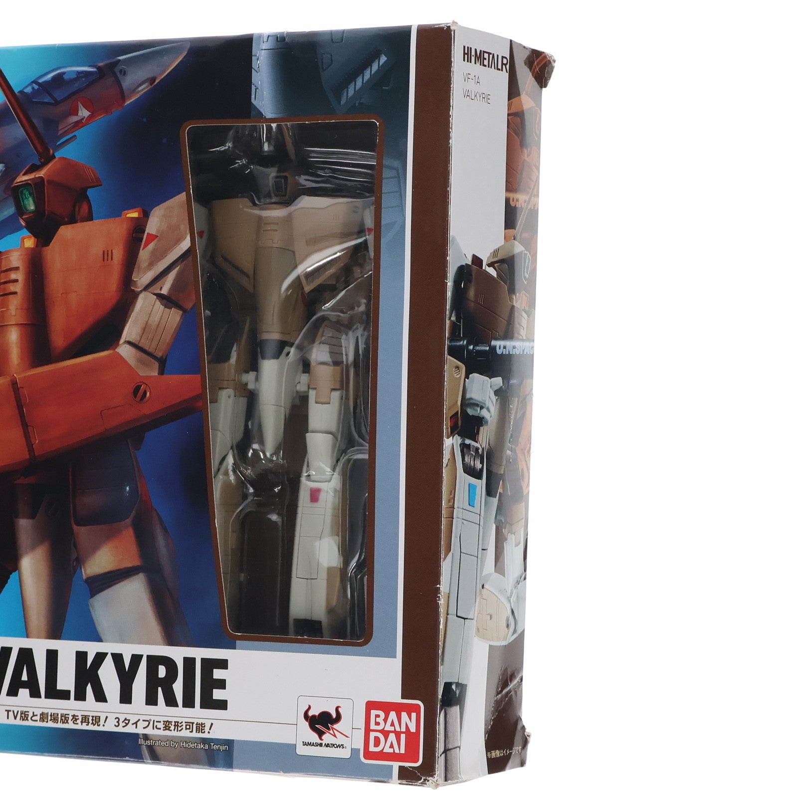 【中古即納】[FIG] HI-METAL R VF-1A バルキリー(標準量産機) 超時空要塞マクロス 完成品 可動フィギュア バンダイ(20160930)