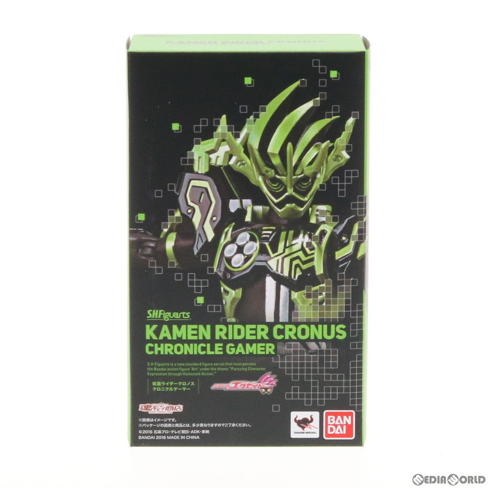 【中古即納】[FIG] 魂ウェブ商店限定 S.H.Figuarts(フィギュアーツ) 仮面ライダークロノス クロニクルゲーマー 仮面ライダーエグゼイド 完成品 可動フィギュア バンダイ(20180831)