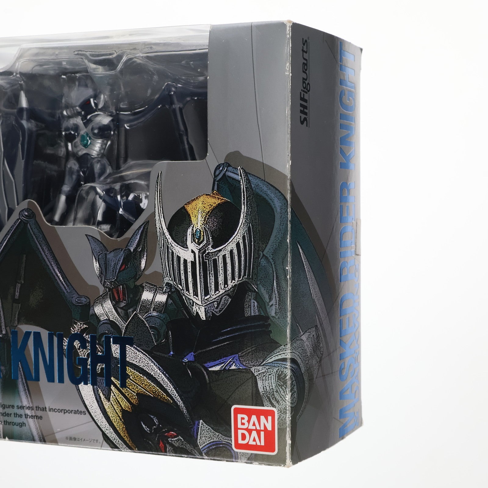 【中古即納】[FIG] S.H.Figuarts(フィギュアーツ) 仮面ライダーナイト&ダークウイングセット 仮面ライダー龍騎 完成品 可動フィギュア バンダイ(20111123)