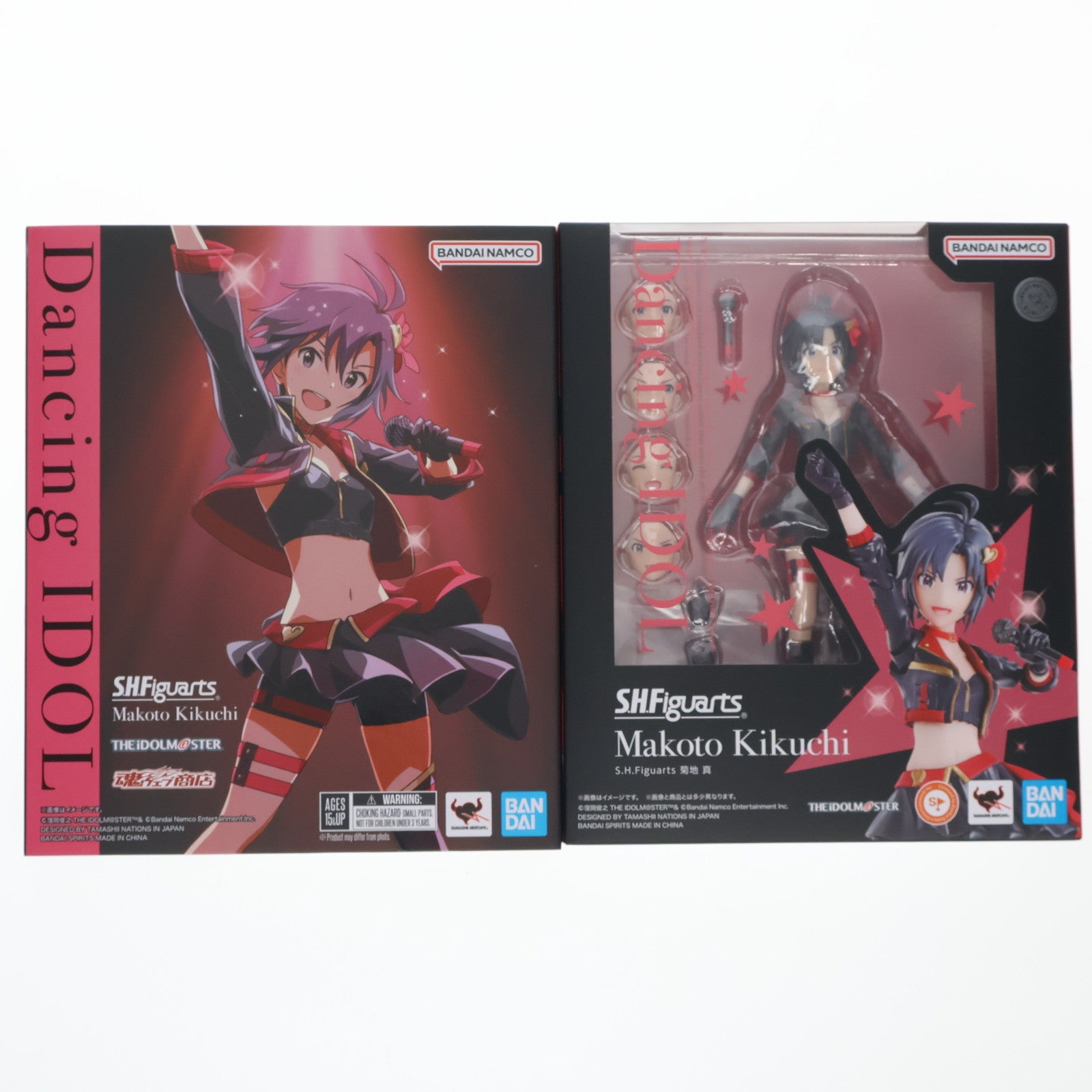 【中古即納】[FIG] 魂ウェブ商店限定特典付属 S.H.Figuarts(フィギュアーツ) 菊地真(きくちまこと) 『アイドルマスター』シリーズ 完成品 可動フィギュア バンダイスピリッツ(20231018)