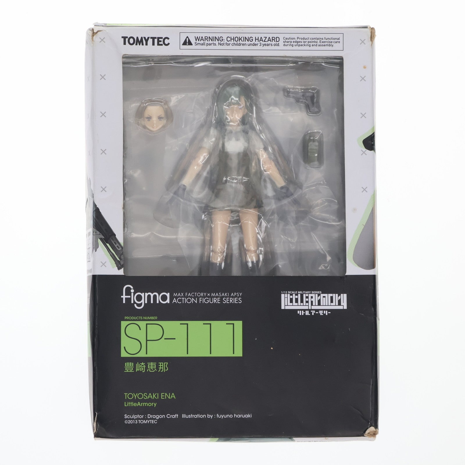 【中古即納】[FIG] figma(フィグマ) SP-111 豊崎恵那(とよさきえな) LittleArmory(リトルアーモリー) 完成品 可動フィギュア TOMYTEC(トミーテック)(20190217)