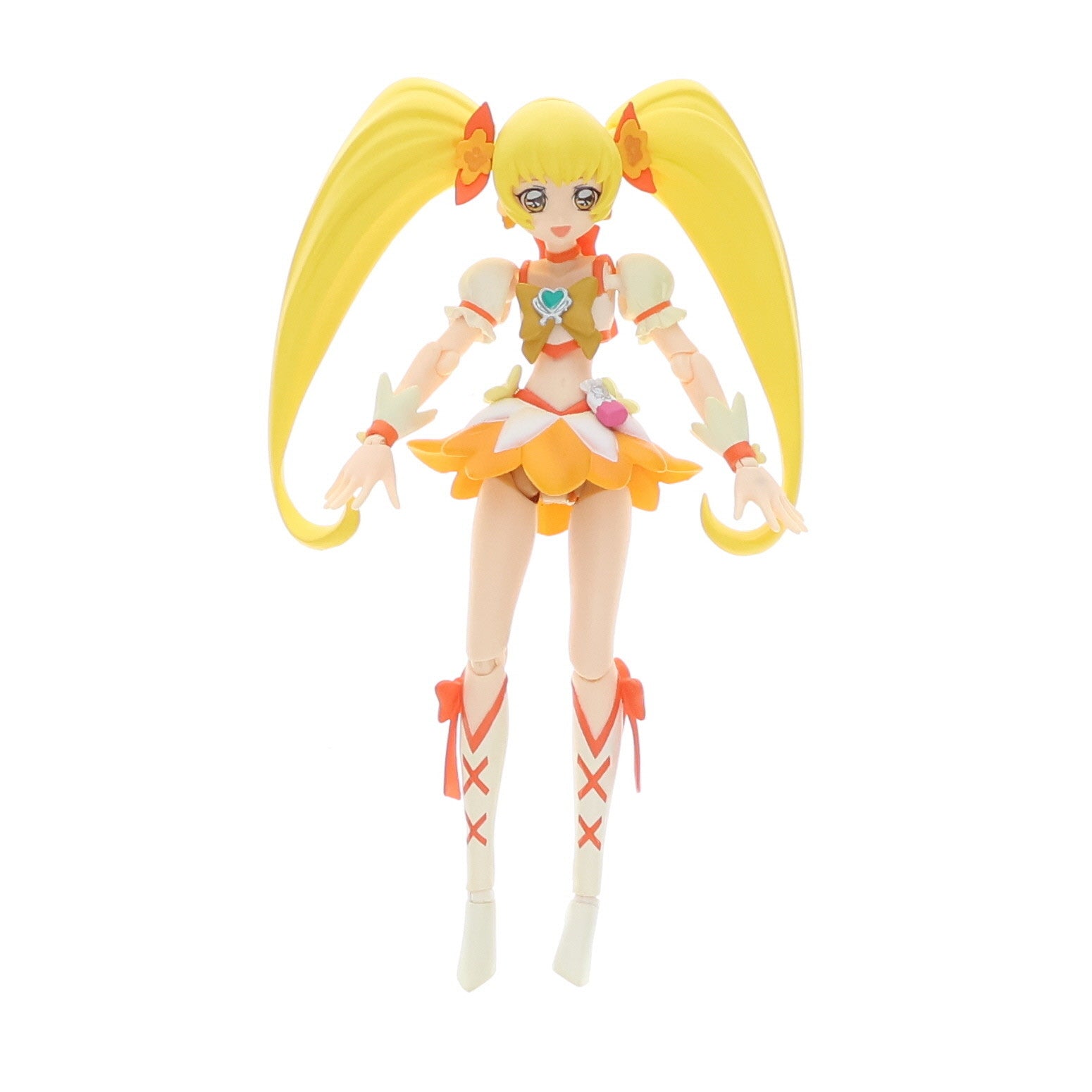【中古即納】[FIG] S.H.Figuarts(フィギュアーツ) キュアサンシャイン ハートキャッチプリキュア! 完成品 可動フィギュア バンダイ(20110611)
