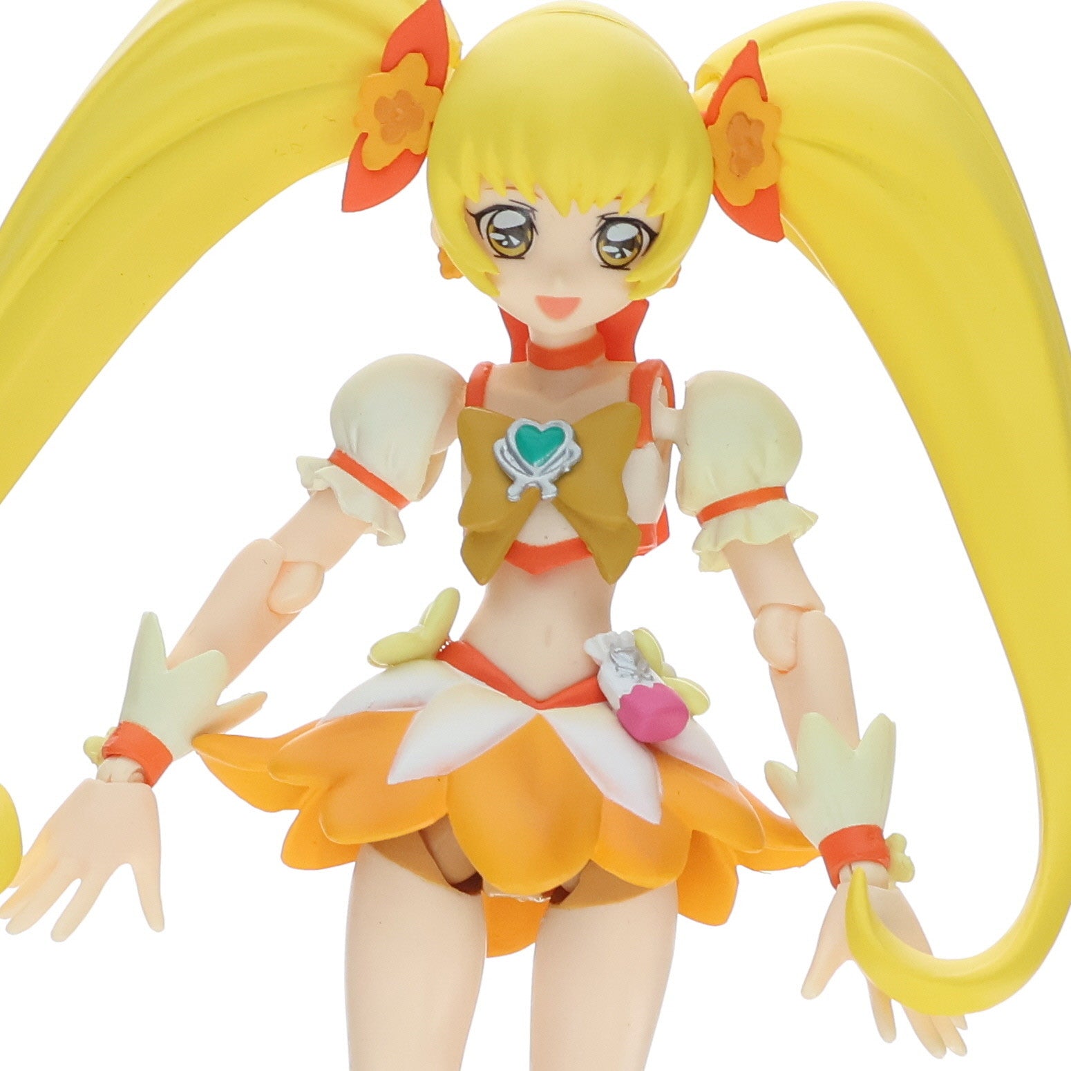 【中古即納】[FIG] S.H.Figuarts(フィギュアーツ) キュアサンシャイン ハートキャッチプリキュア! 完成品 可動フィギュア バンダイ(20110611)
