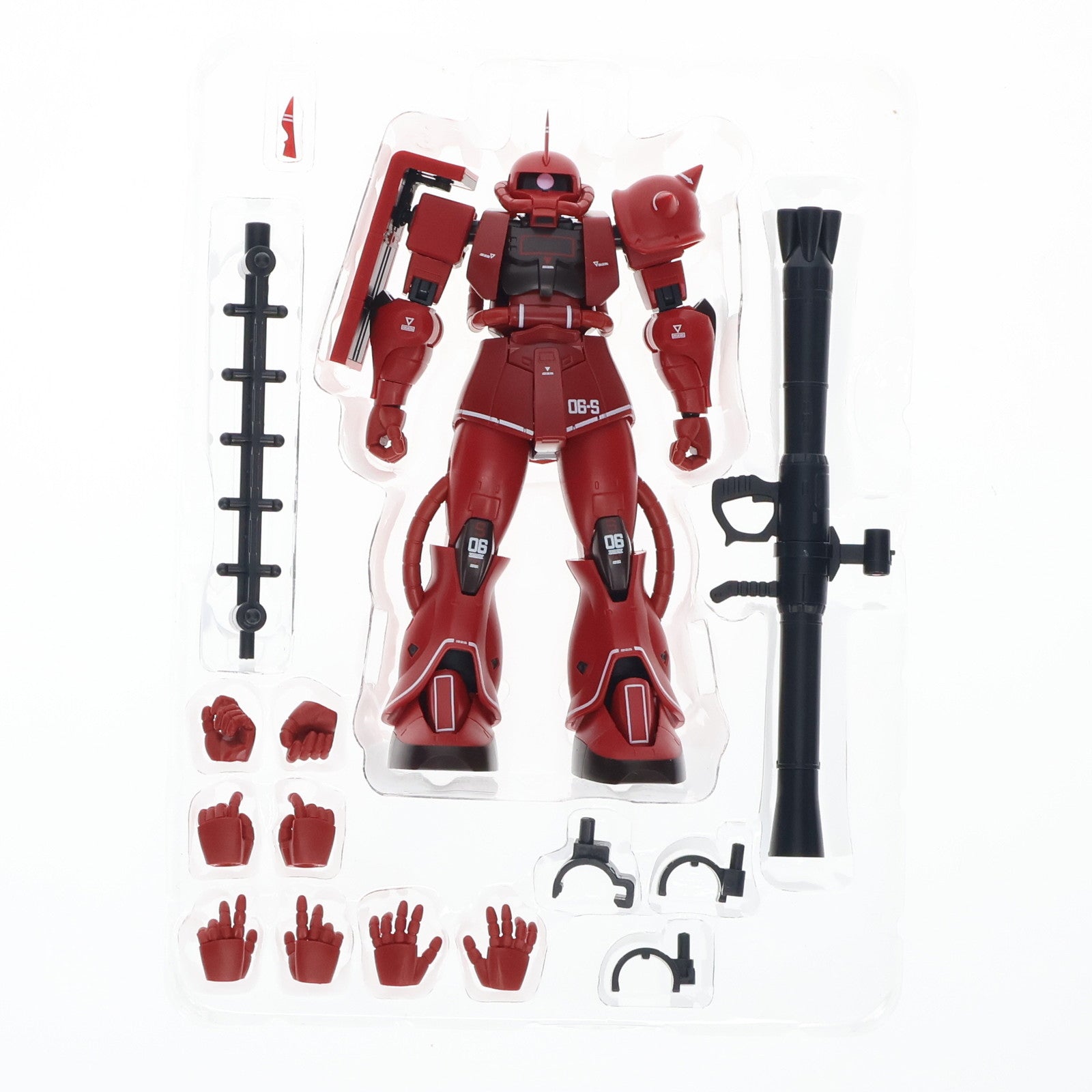 【中古即納】[FIG] TAMASHII NATIONS TOKYO限定 ROBOT魂(SIDE MS) MS-06S シャア専用ザク ver. A.N.I.M.E. リアルマーキング 機動戦士ガンダム 完成品 可動フィギュア バンダイスピリッツ(20200609)