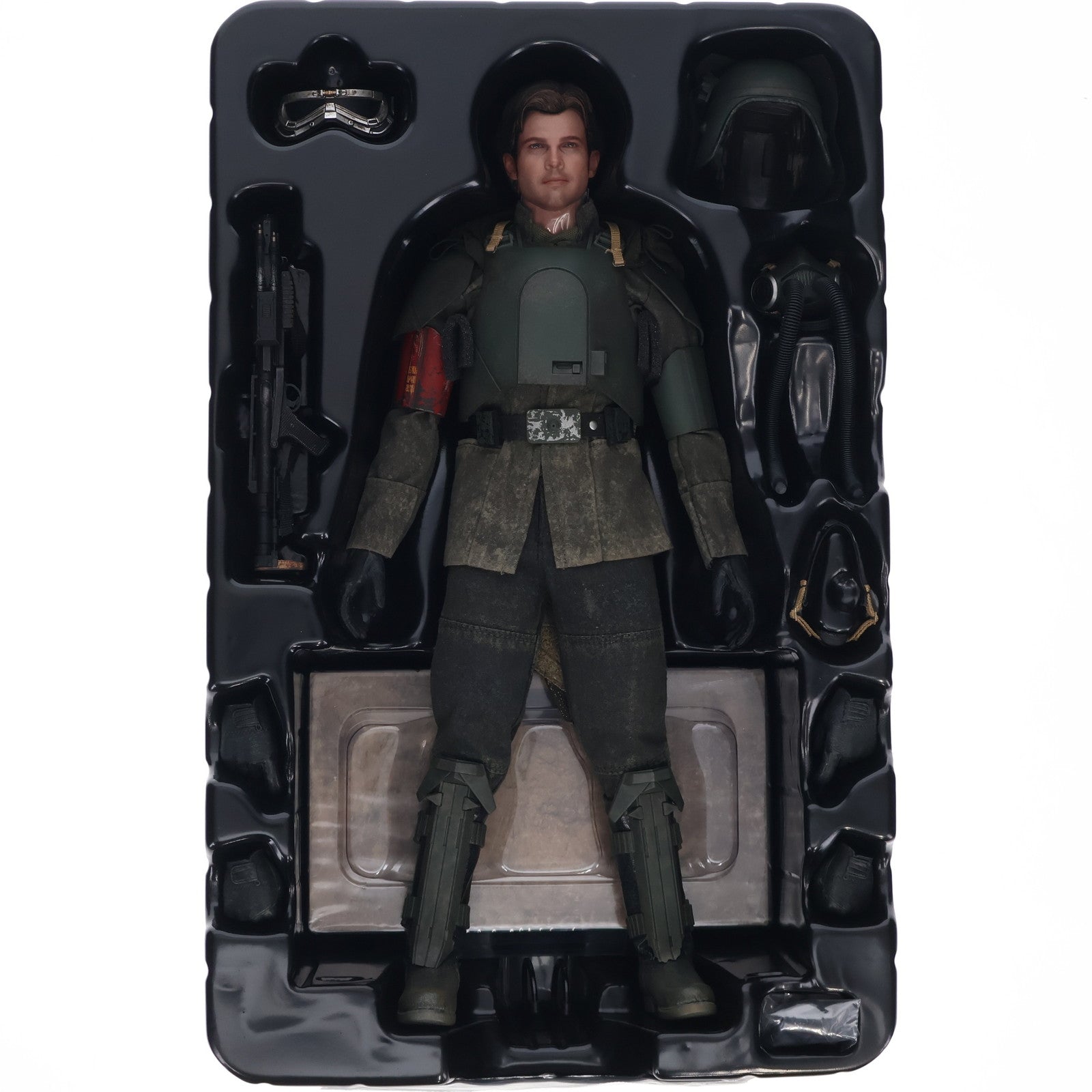 【中古即納】[FIG] ムービー・マスターピース ハン・ソロ(マッドトルーパー版) ハン・ソロ/STAR WARS(スター・ウォーズ)・ストーリー 1/6 完成品 可動フィギュア(MMS493) ホットトイズ(20200823)