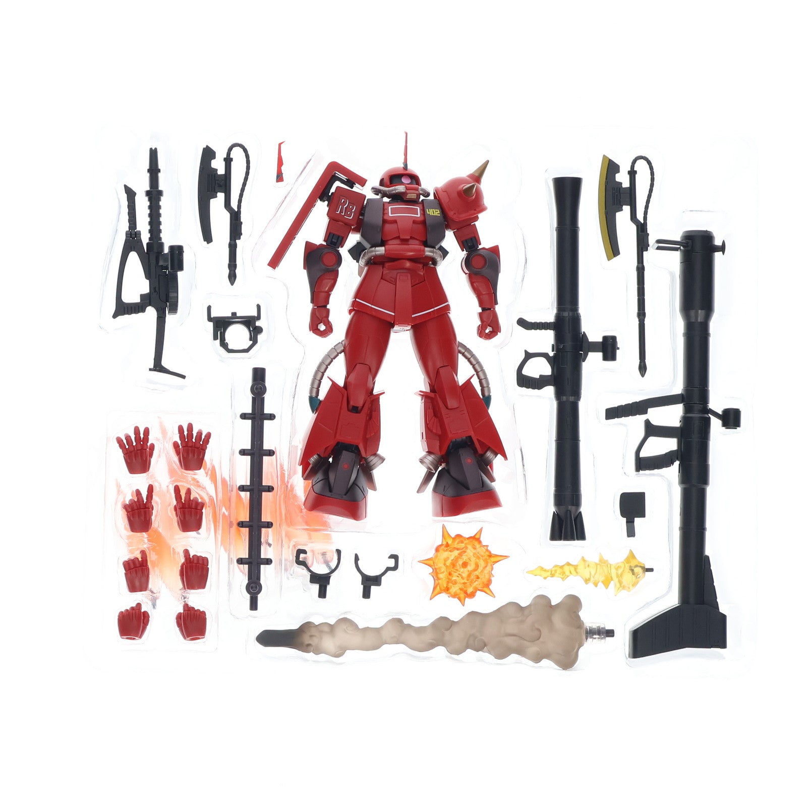 【中古即納】[FIG] ROBOT魂(SIDE MS) MS-06R-2 ジョニー・ライデン専用高機動型ザクII ver. A.N.I.M.E. 機動戦士ガンダムMSV(モビルスーツバリエーション) 完成品 可動フィギュア バンダイスピリッツ(20200718)