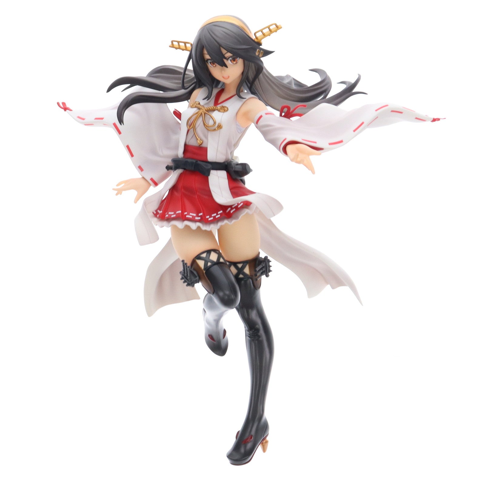 【中古即納】[FIG] 榛名改二(はるなかいに) 限定版 艦隊これくしょん-艦これ- 1/7 完成品 フィギュア 月刊ホビージャパン誌上通販&オンラインショップ限定 ホビージャパン/AMAKUNI(アマクニ)(20161130)